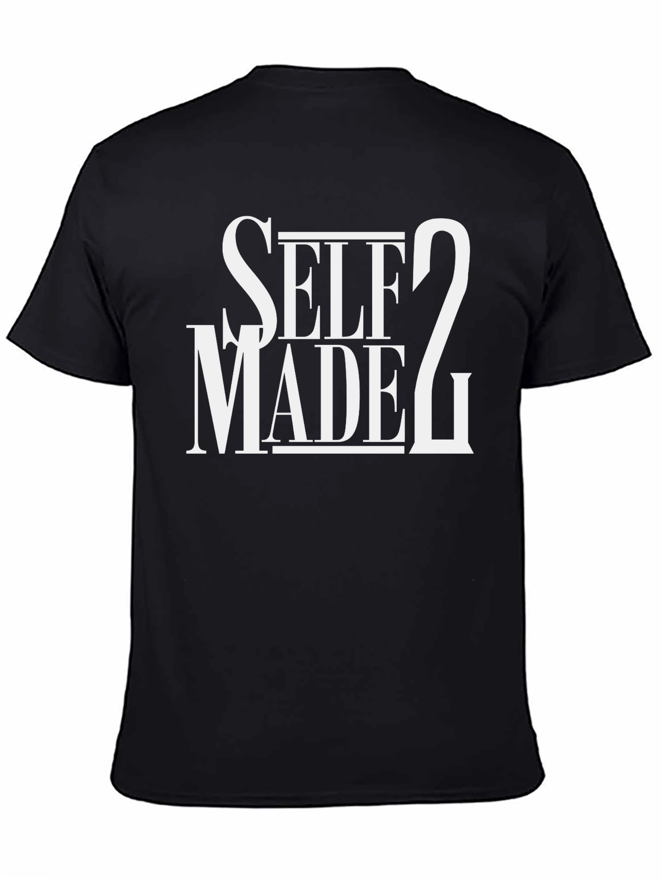Self Made 2.0 Graphic T-Shirt - Black