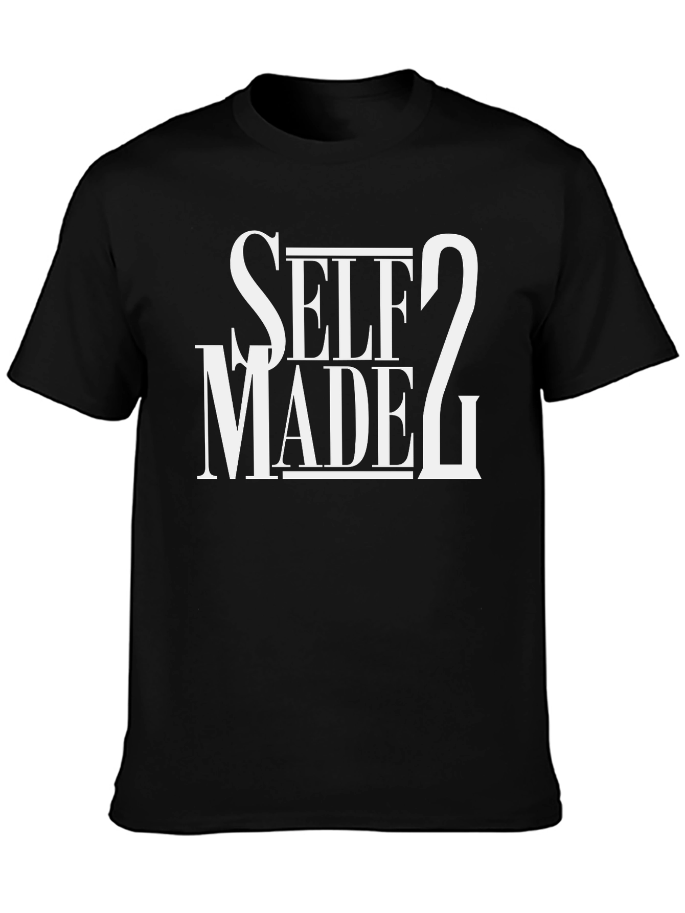 Self Made 2.0 Graphic T-Shirt - Black