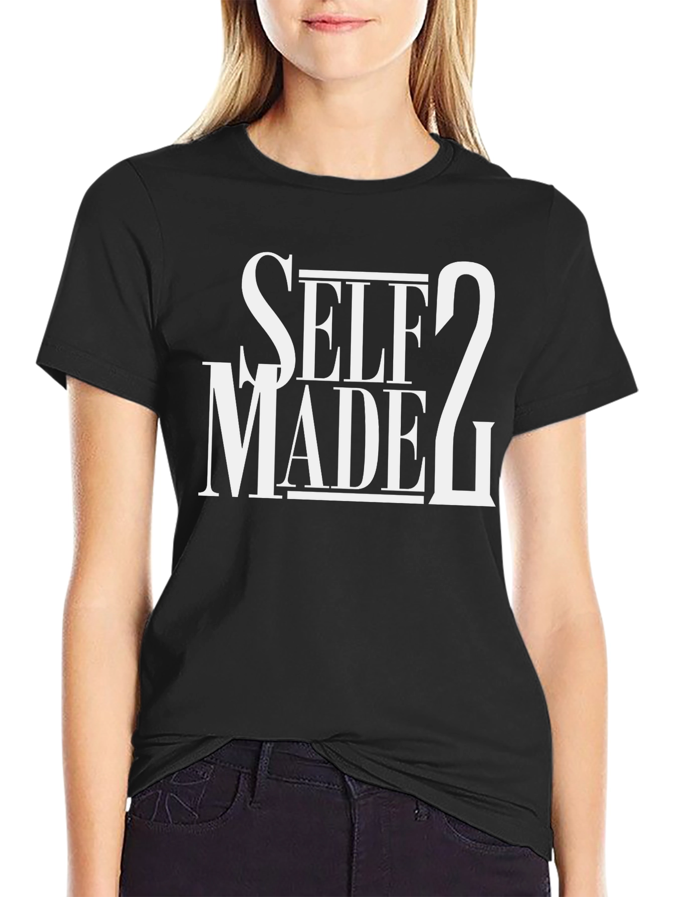Self Made 2.0 Graphic T-Shirt - Black