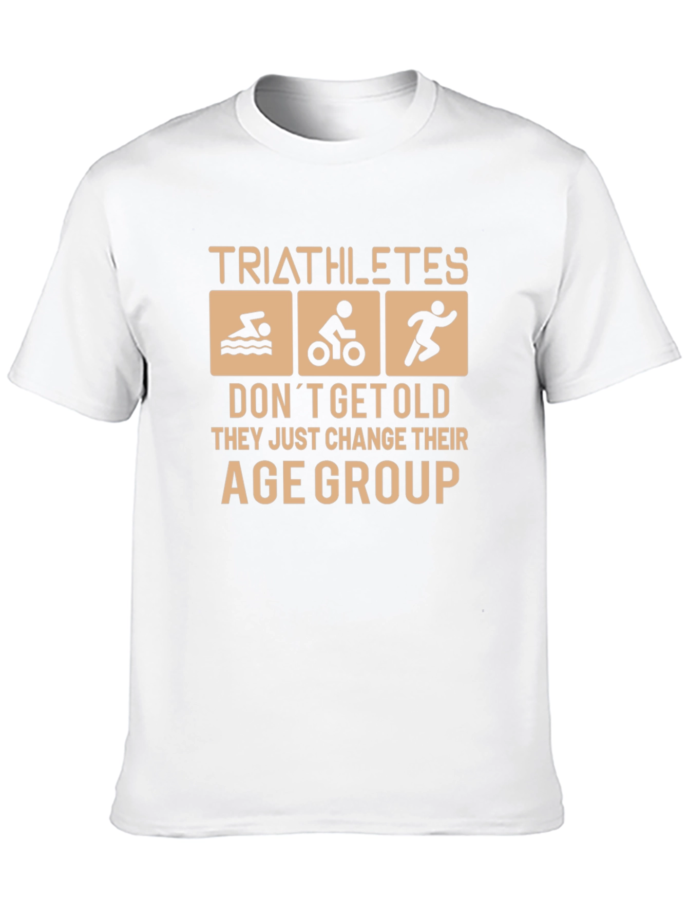 Triathlete Age Group Black Graphic Tee