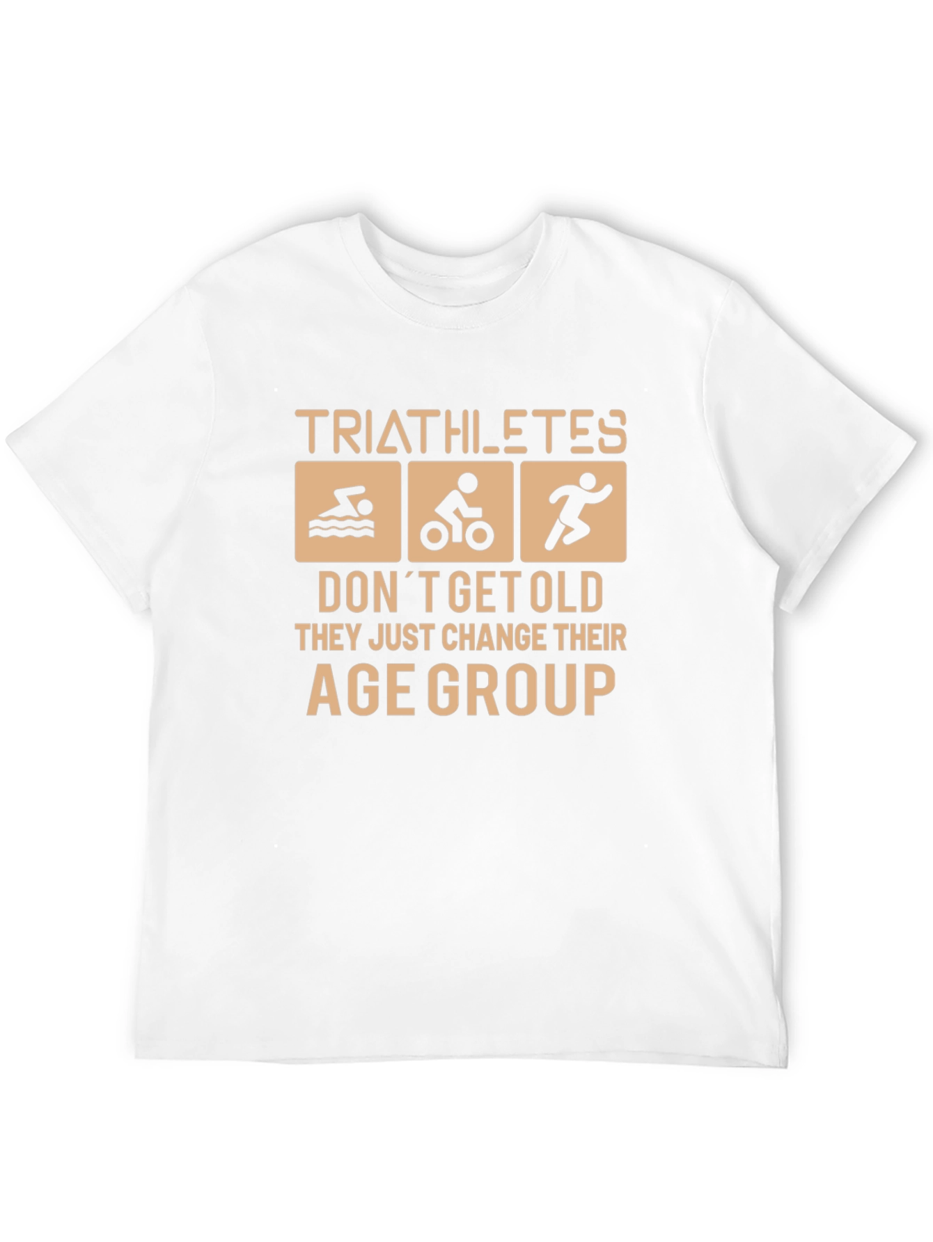 Triathlete Age Group Black Graphic Tee