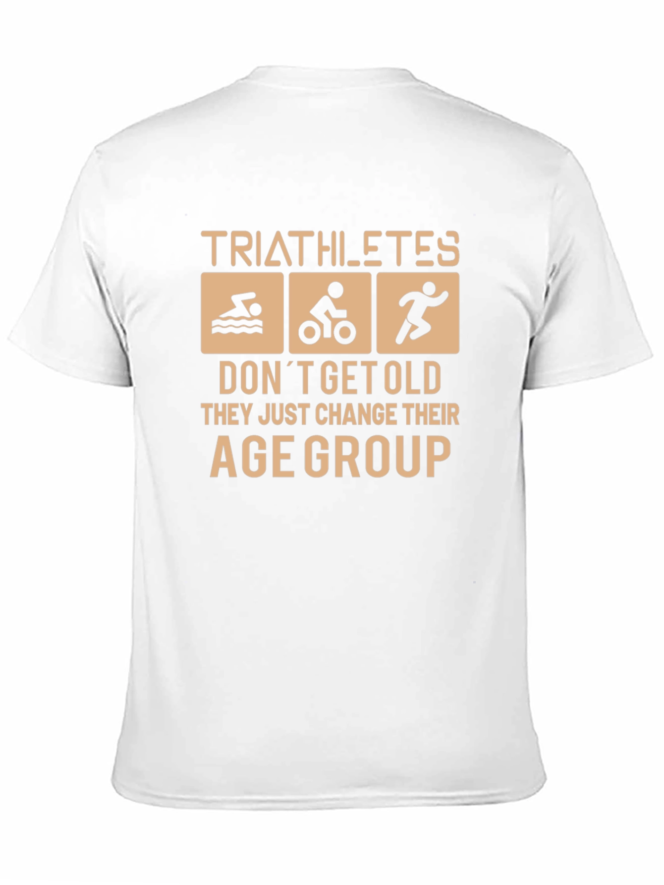 Triathlete Age Group Black Graphic Tee