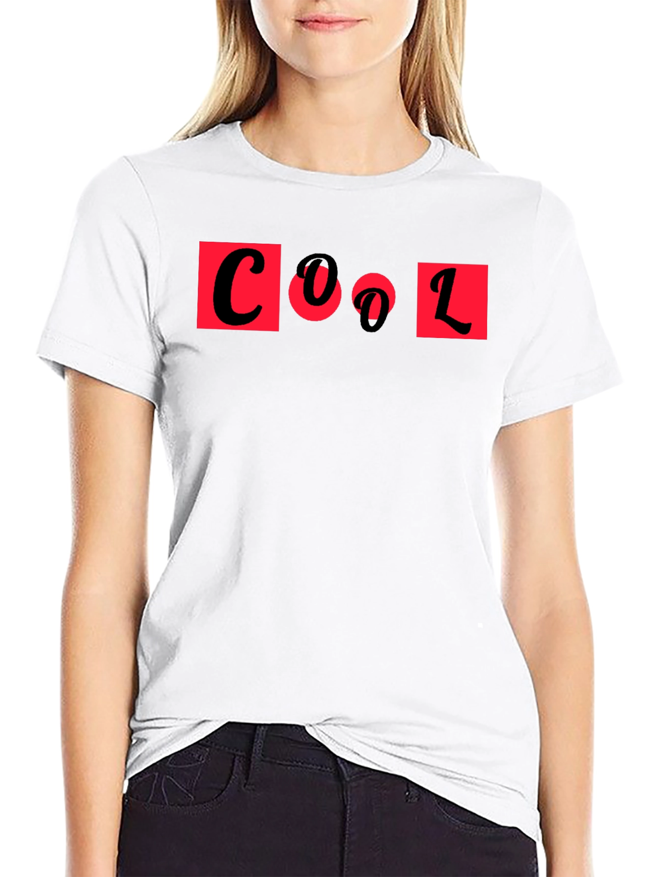 Cool Graphic Tee - Black Short Sleeve
