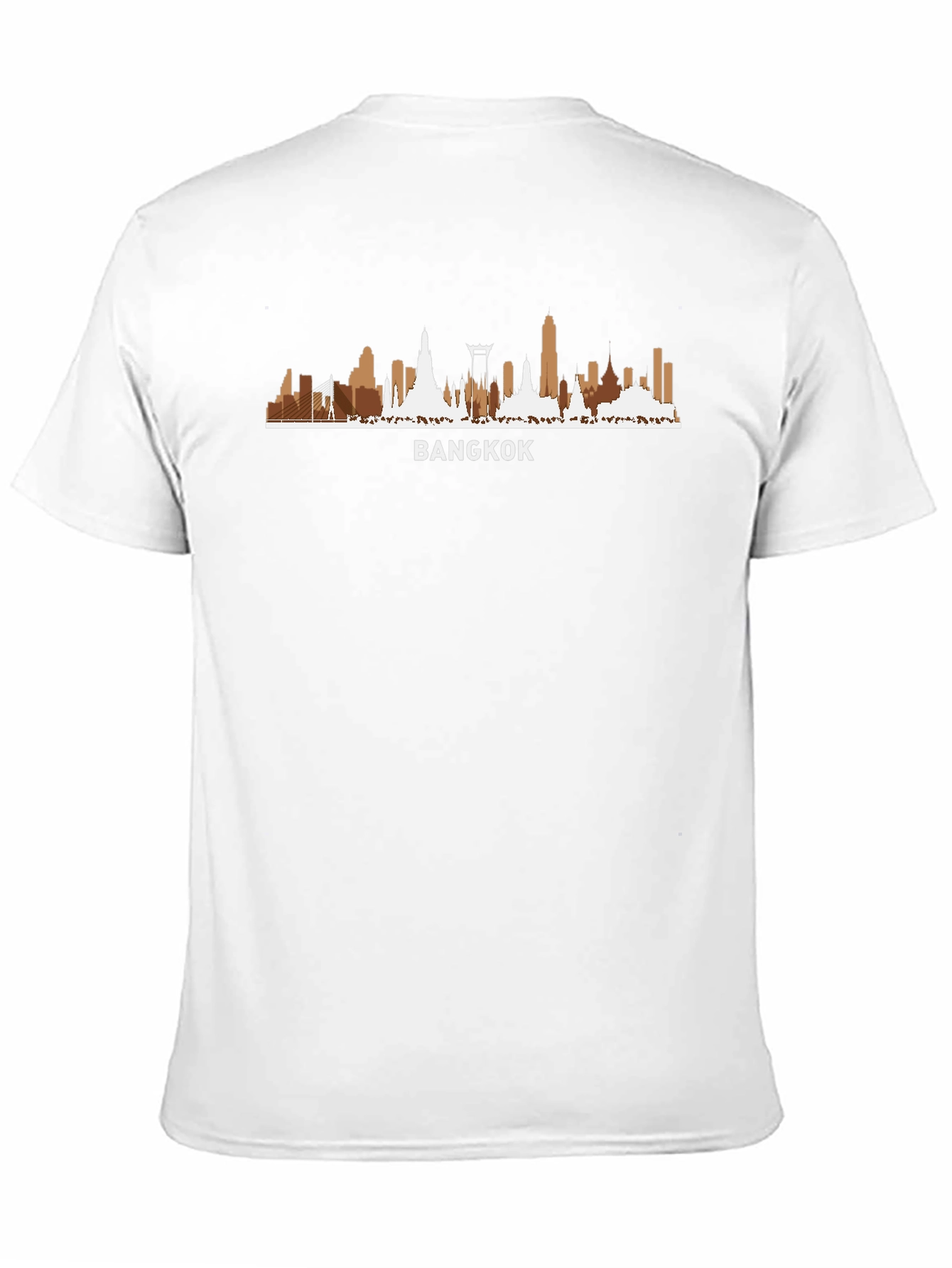 Bangkok Skyline Graphic Tee - Black T-Shirt