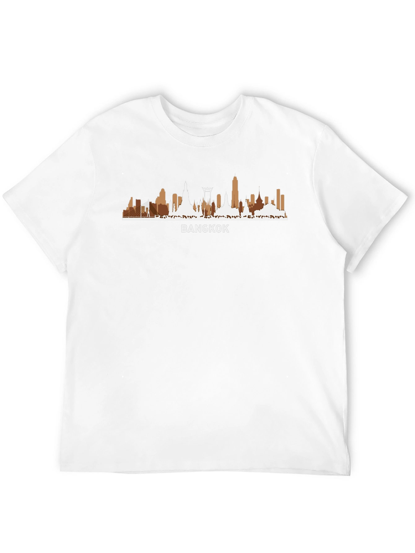 Bangkok Skyline Graphic Tee - Black T-Shirt