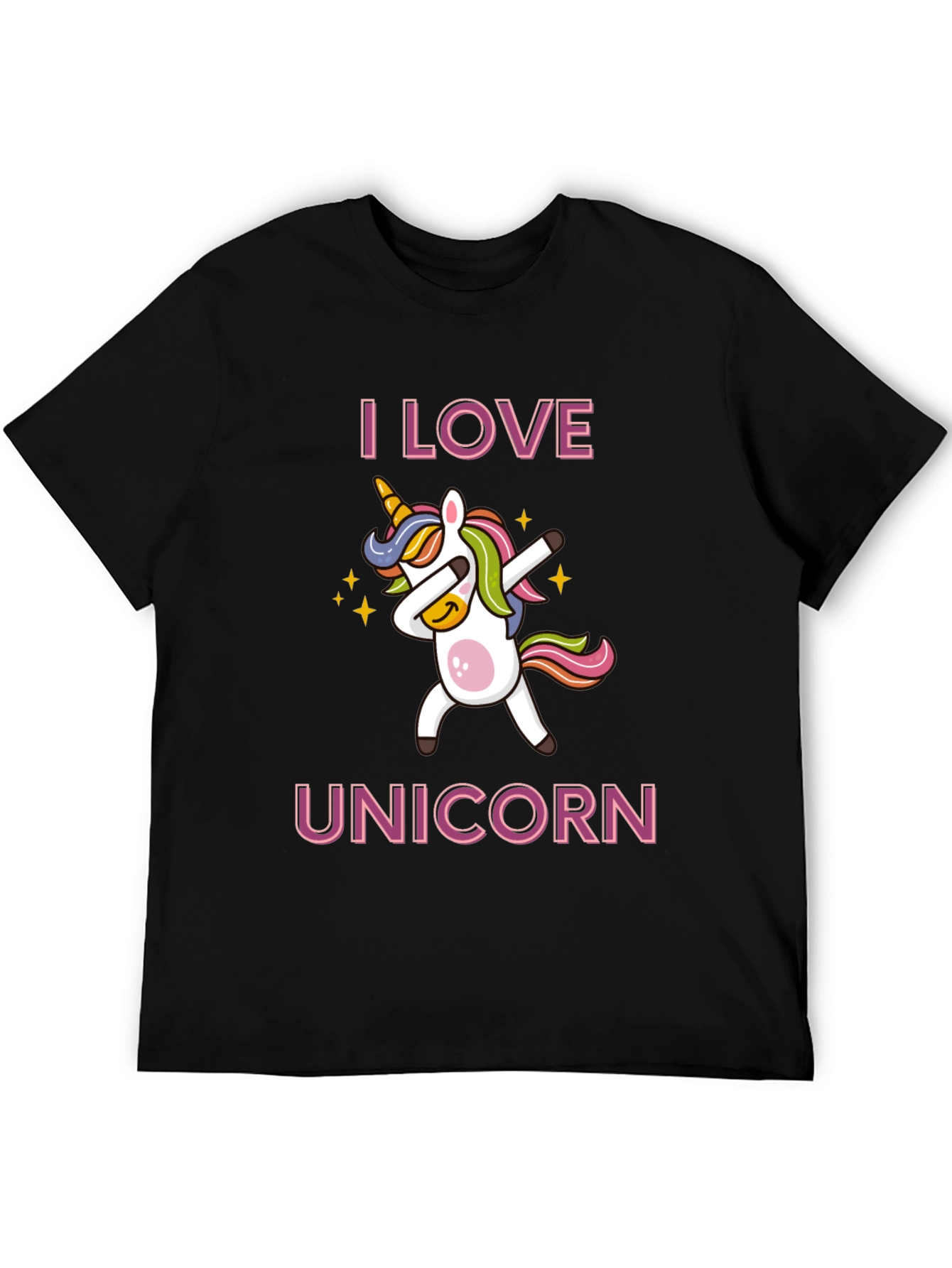 I Love Unicorn Dabbing T-Shirt