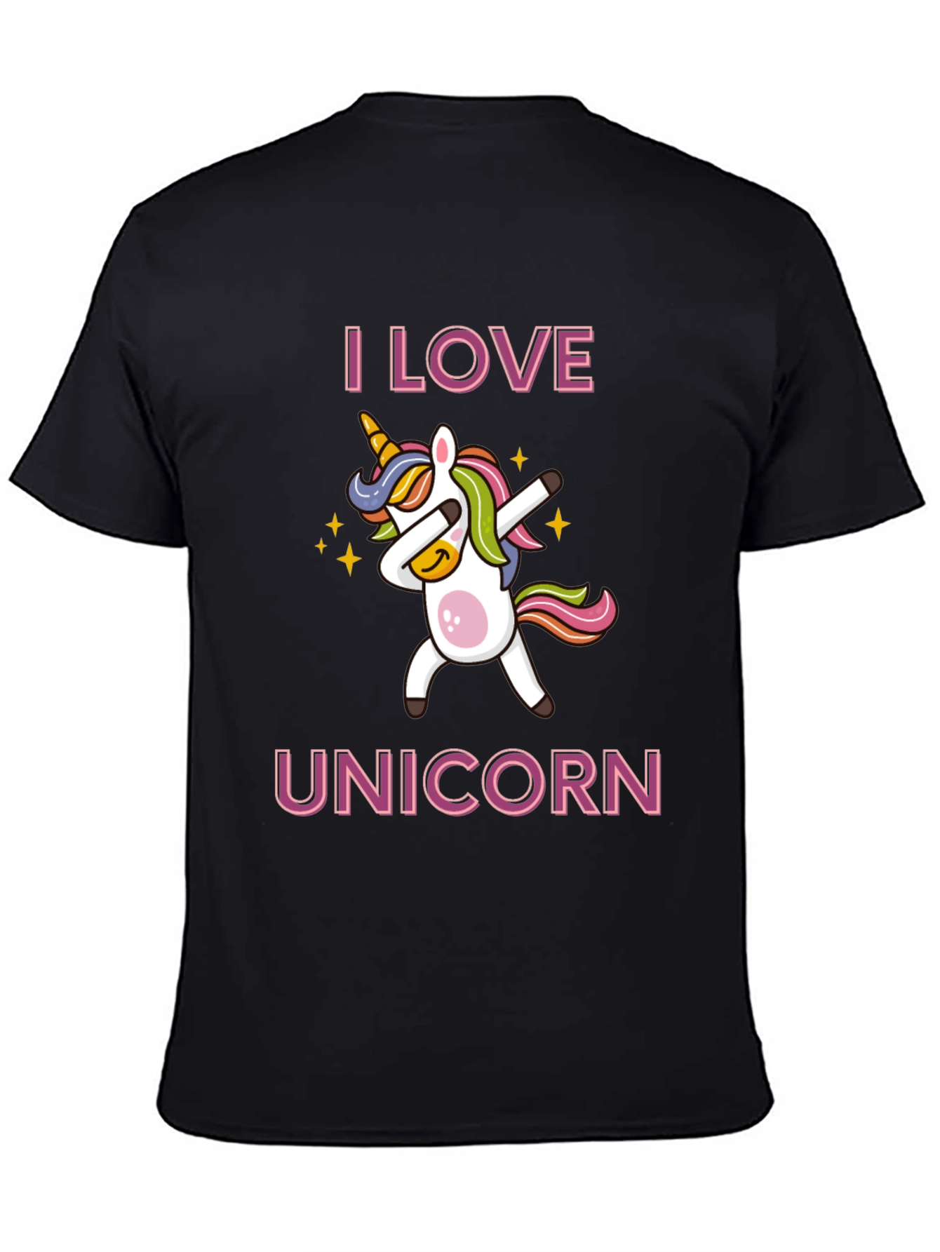 I Love Unicorn Dabbing T-Shirt