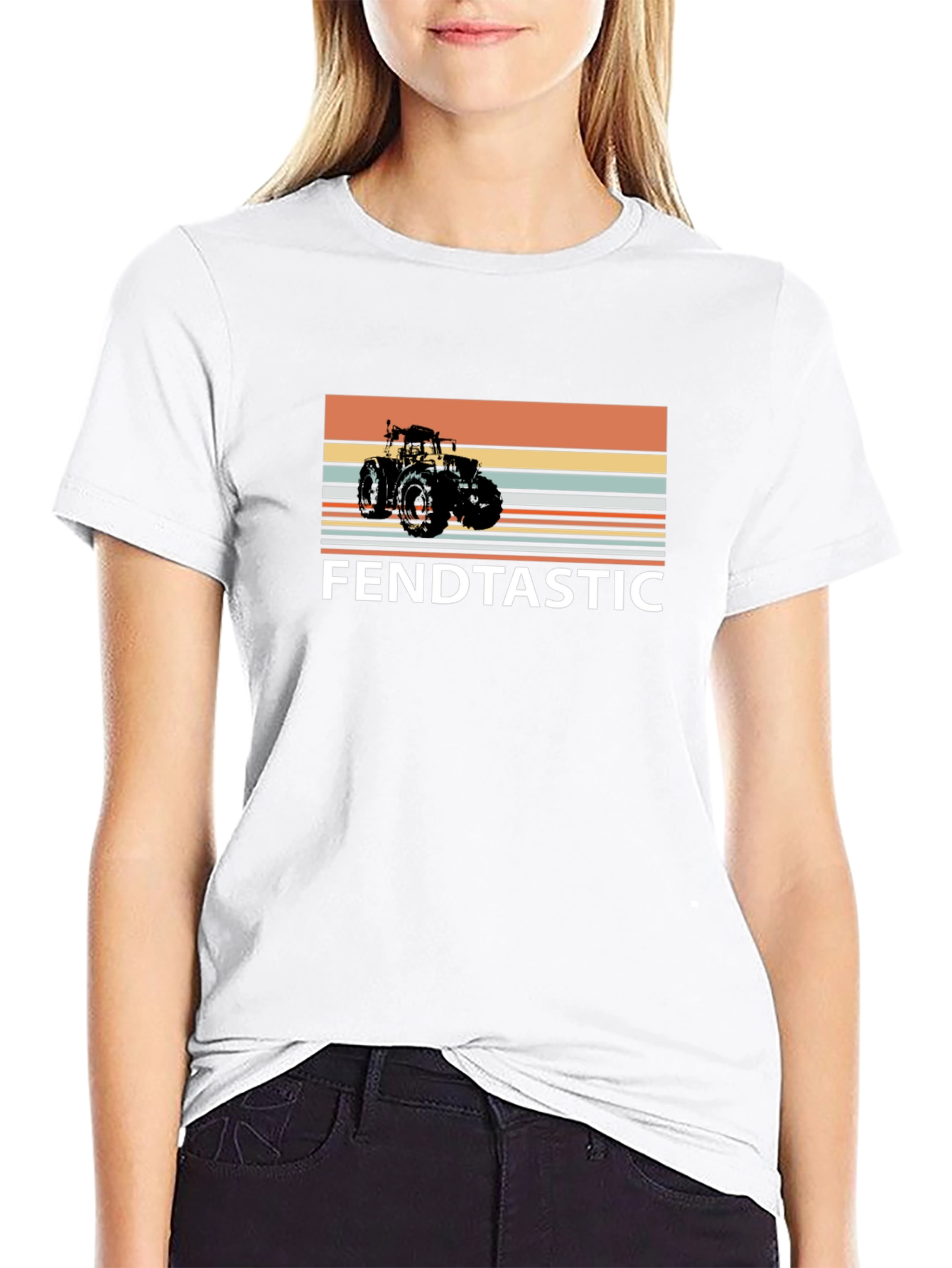 Fendtastic Tractor Graphic T-Shirt