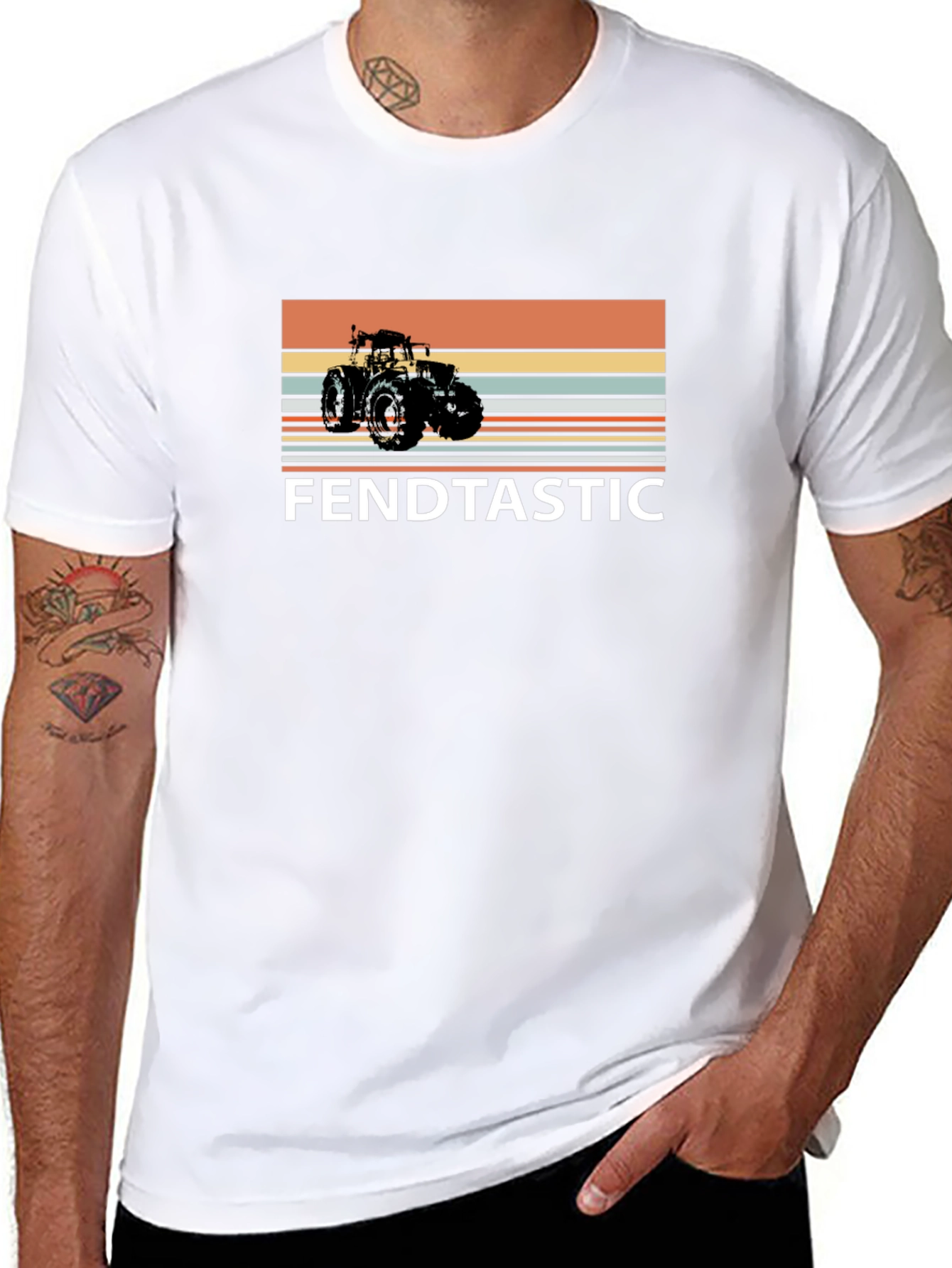 Fendtastic Tractor Graphic T-Shirt