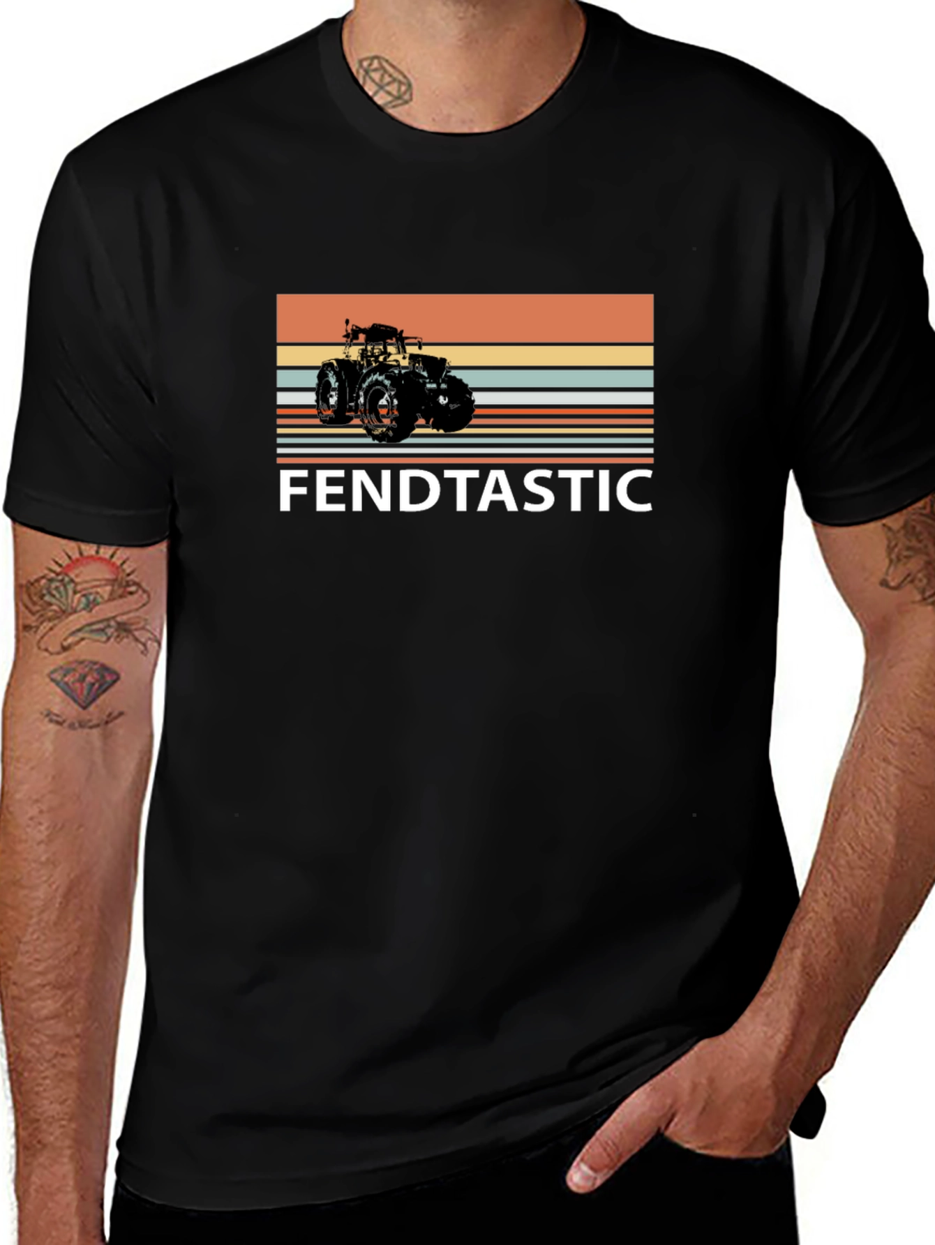 Fendtastic Tractor Graphic T-Shirt