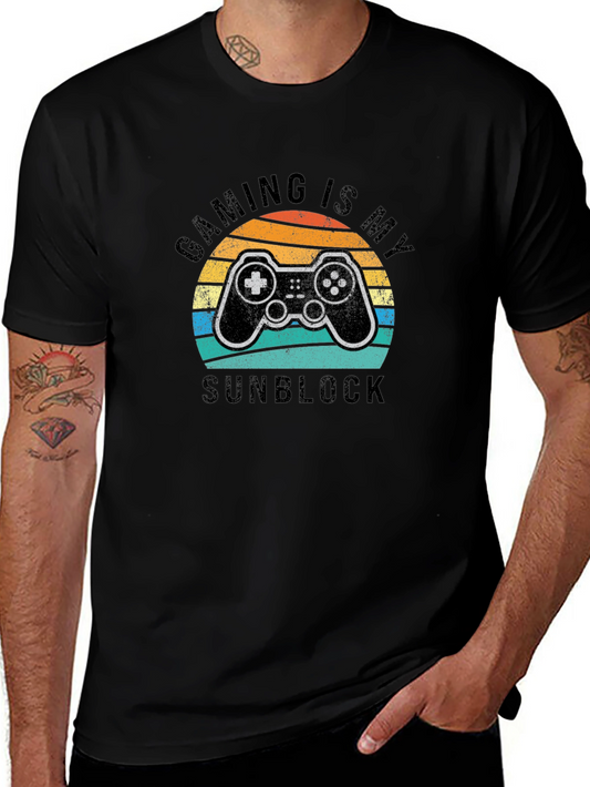 Gaming is My Sunblock Graphic T-Shirt