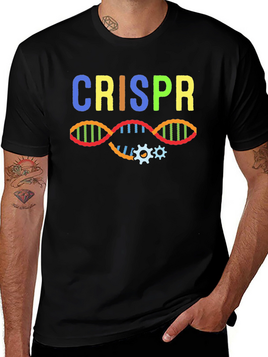 CRISPR DNA Science Graphic Tee - Biology T-Shirt