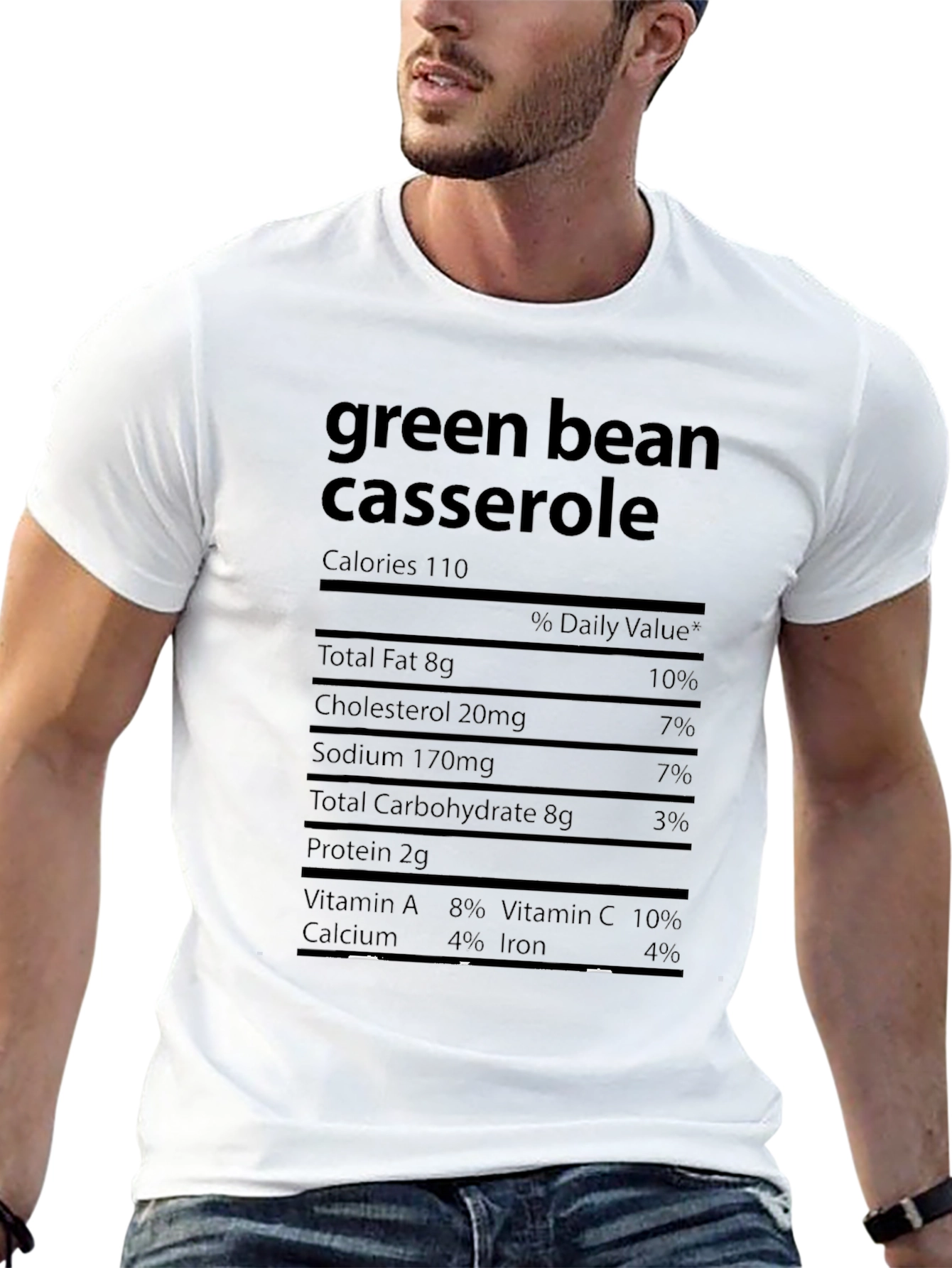 Green Bean Casserole Nutrition Facts T-Shirt