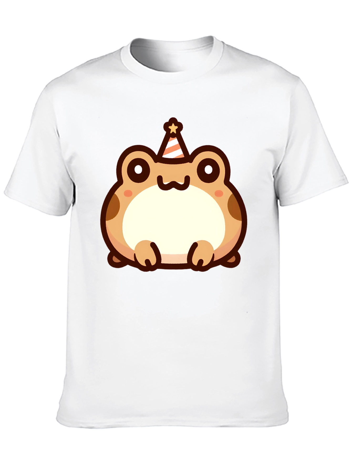 Cute Cartoon Frog Birthday T-Shirt