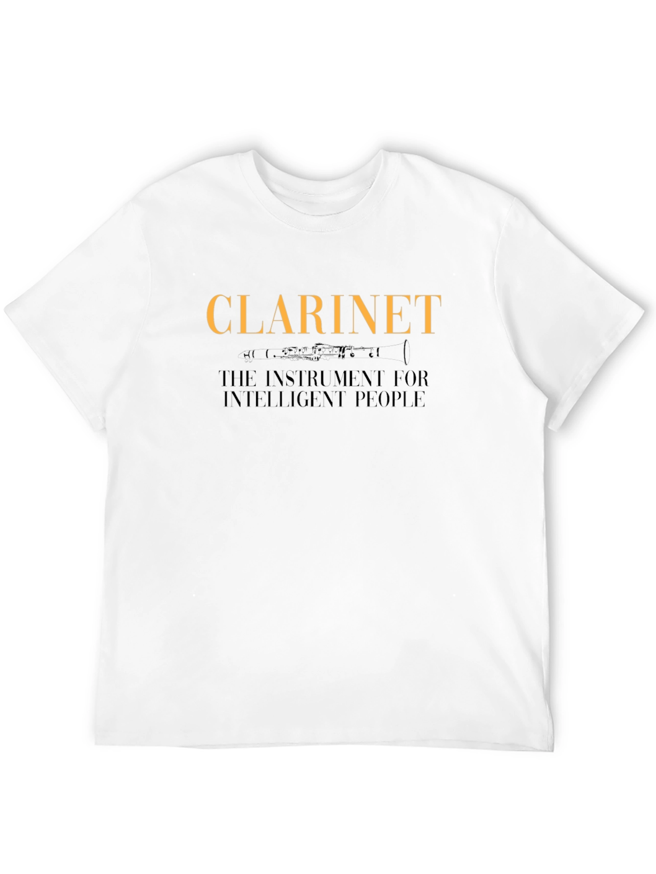 Clarinet Instrument Intelligent People T-Shirt