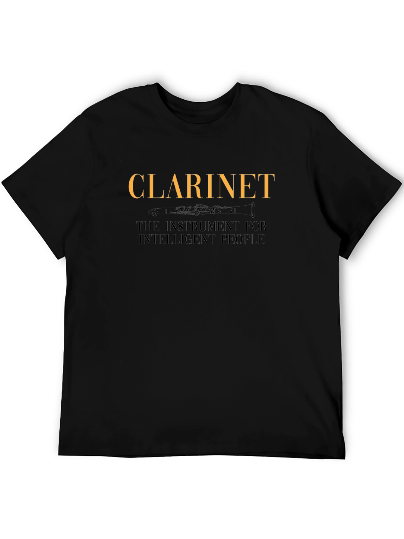 Clarinet Instrument Intelligent People T-Shirt