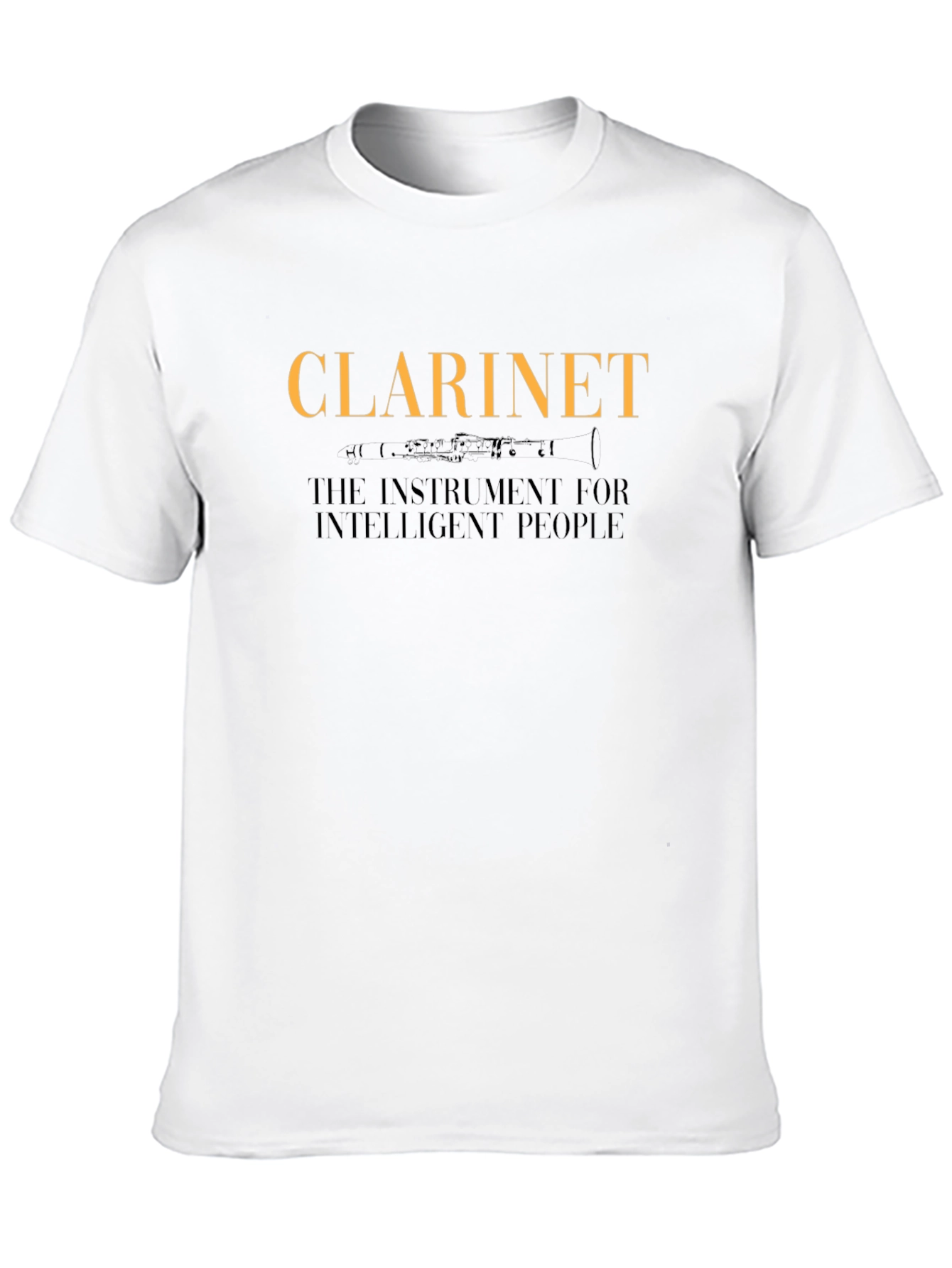 Clarinet Instrument Intelligent People T-Shirt