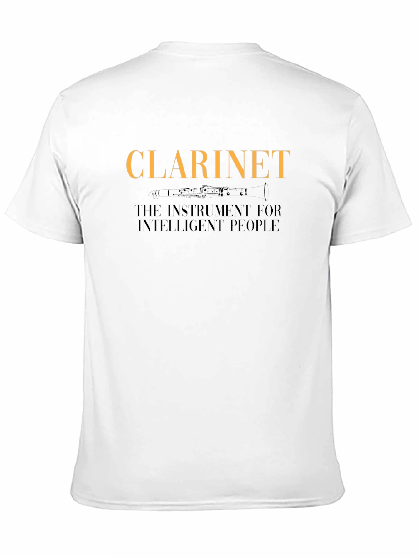 Clarinet Instrument Intelligent People T-Shirt