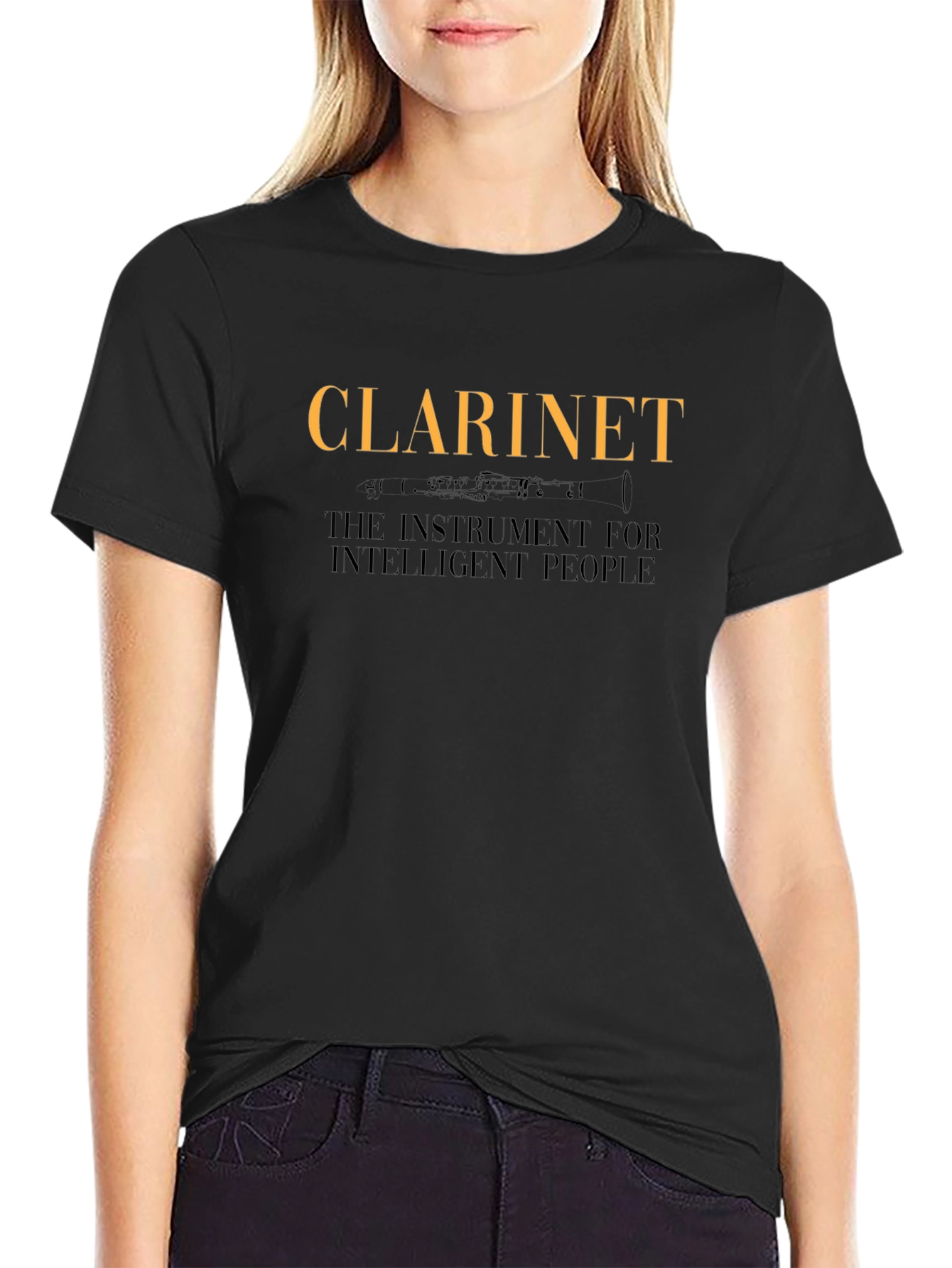 Clarinet Instrument Intelligent People T-Shirt