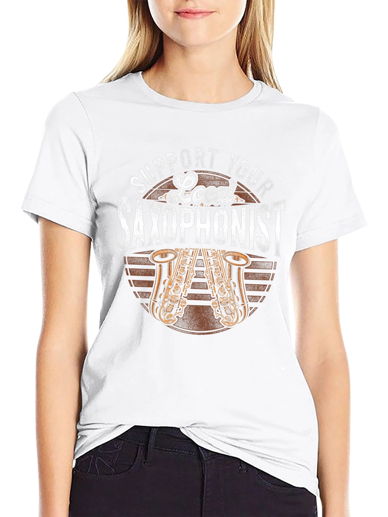 Support Your Local Saxophonist T-Shirt