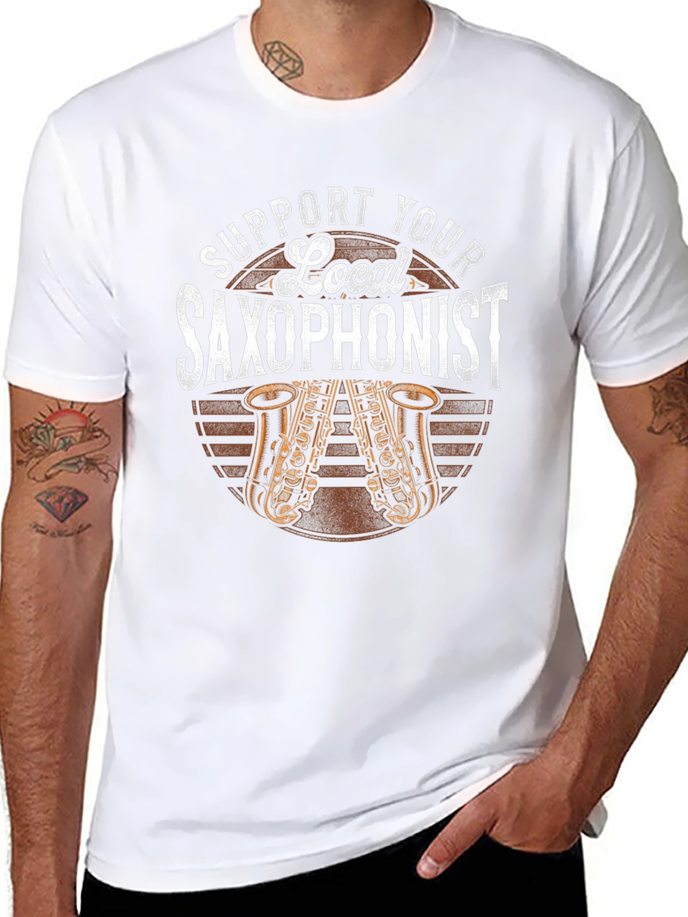 Support Your Local Saxophonist T-Shirt