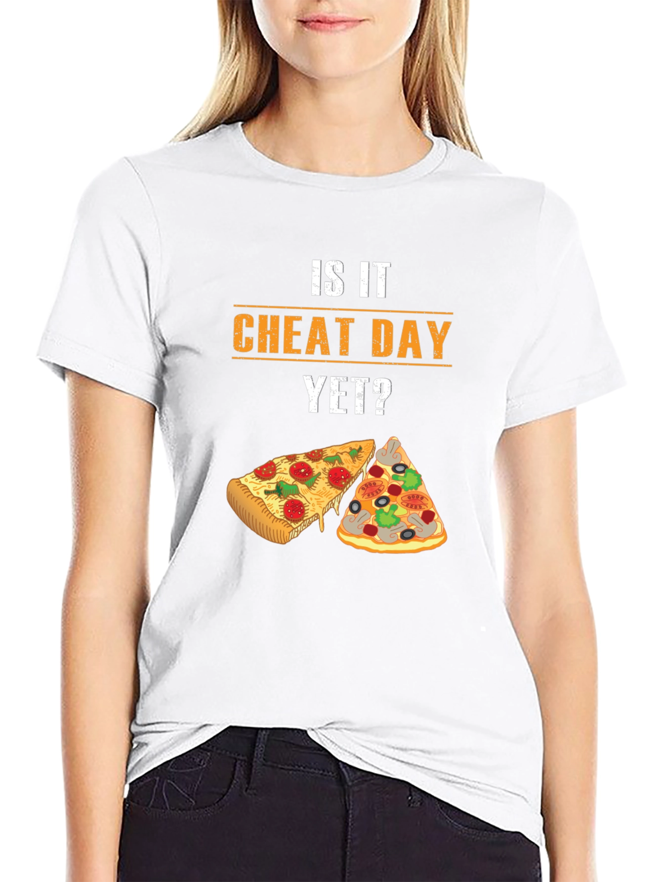 Is It Cheat Day Yet? Pizza Lover T-Shirt