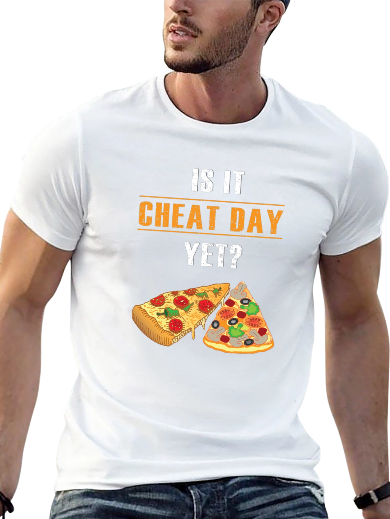 Is It Cheat Day Yet? Pizza Lover T-Shirt