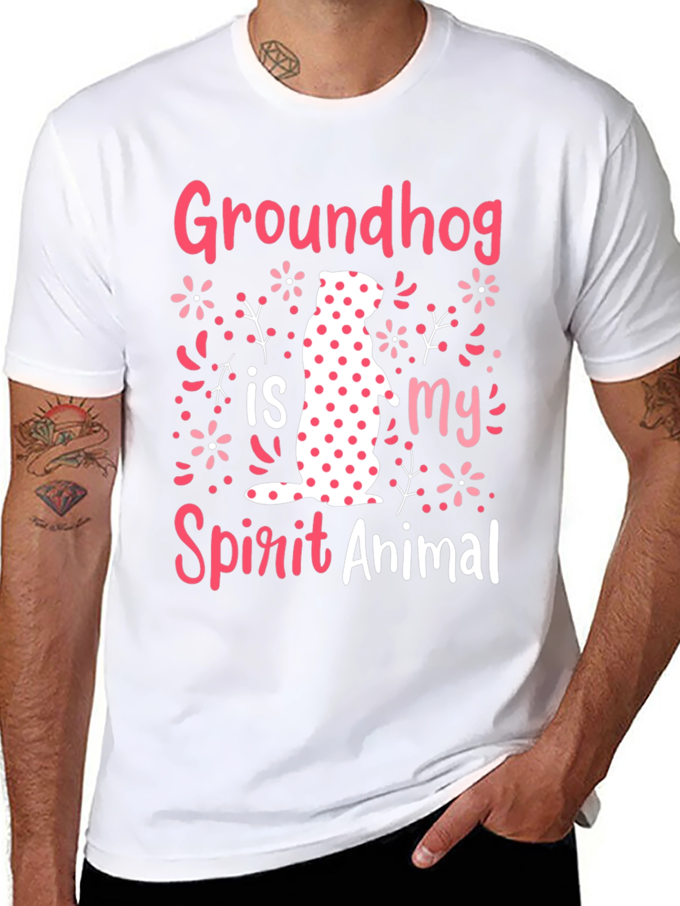 Groundhog Spirit Animal T-Shirt