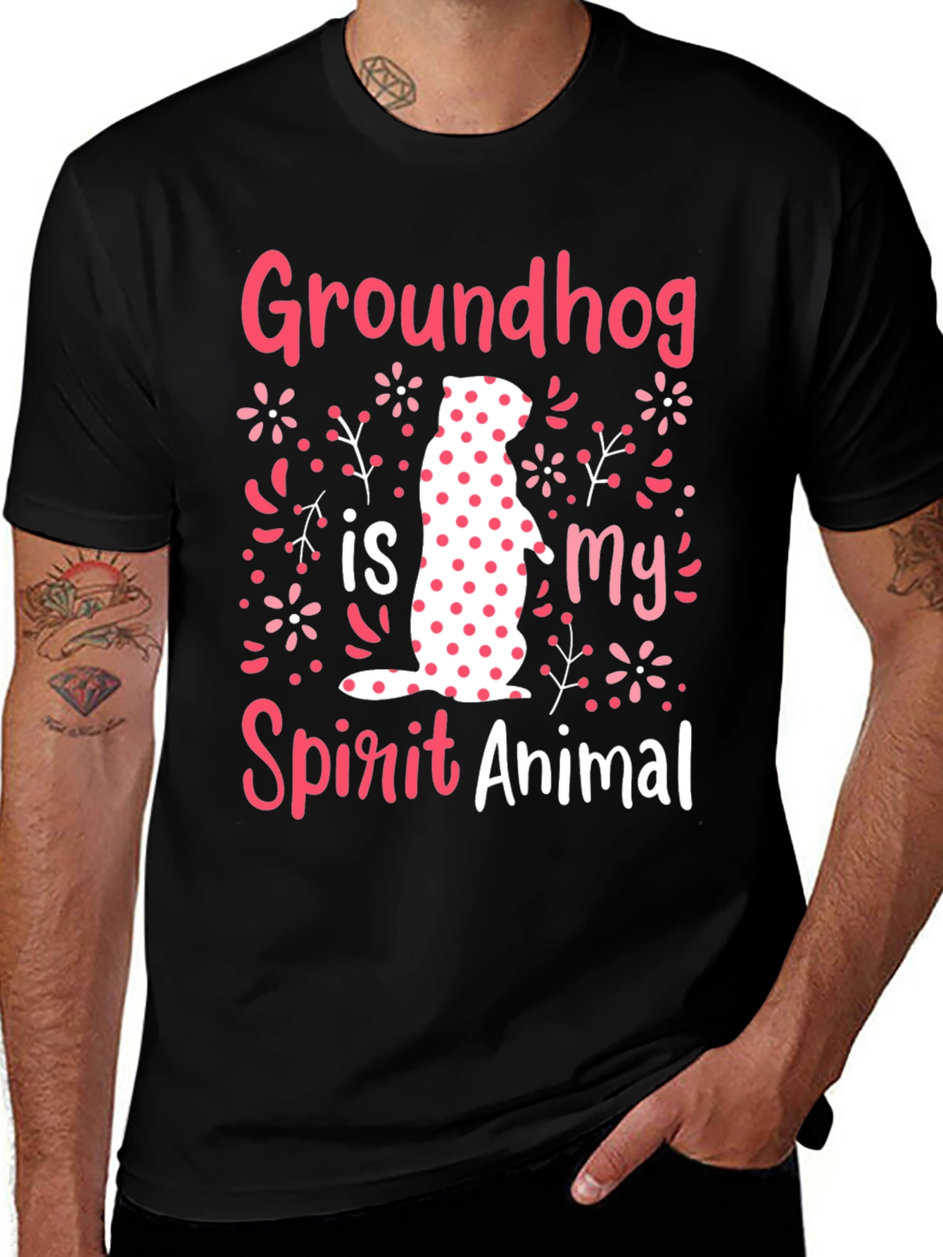 Groundhog Spirit Animal T-Shirt