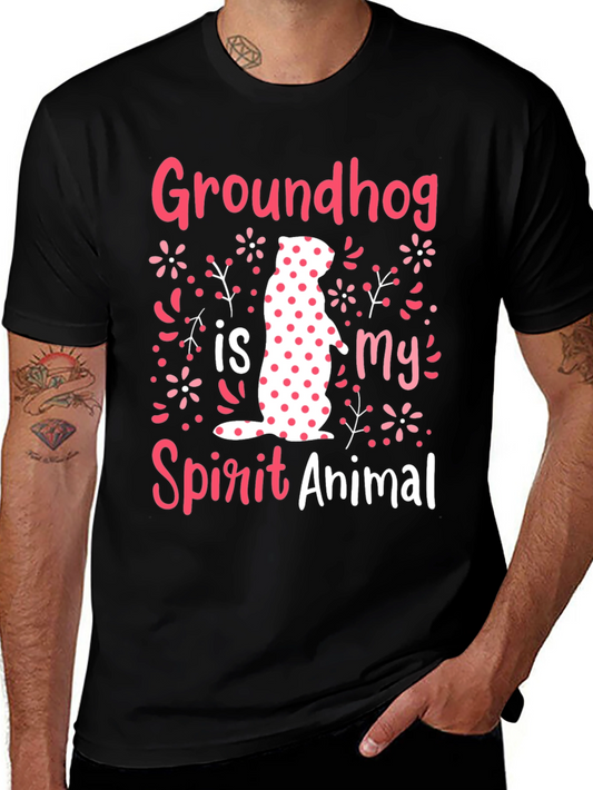 Groundhog Spirit Animal T-Shirt
