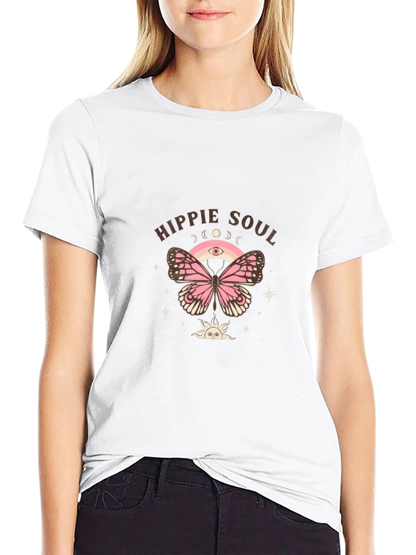 Hippie Soul Butterfly Graphic Tee