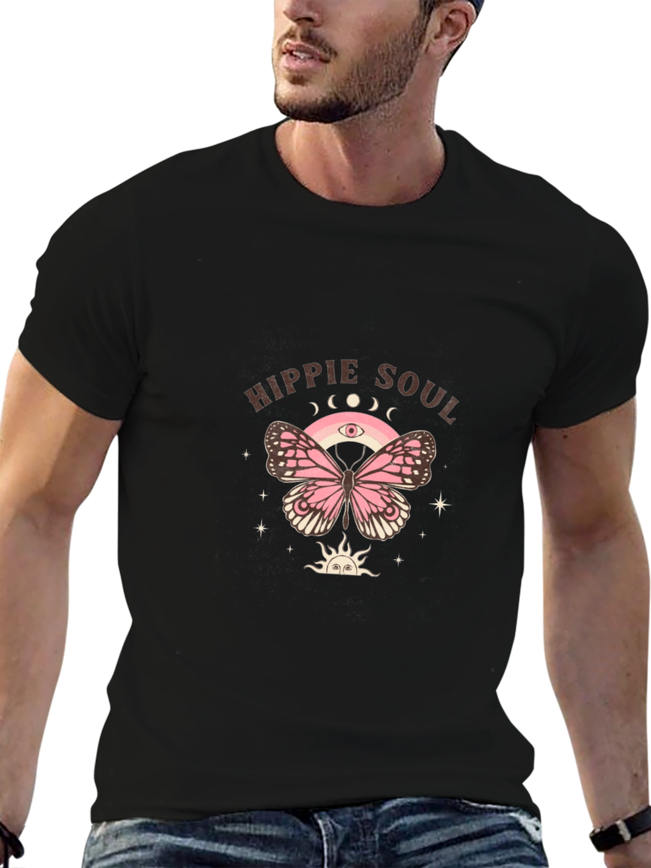 Hippie Soul Butterfly Graphic Tee