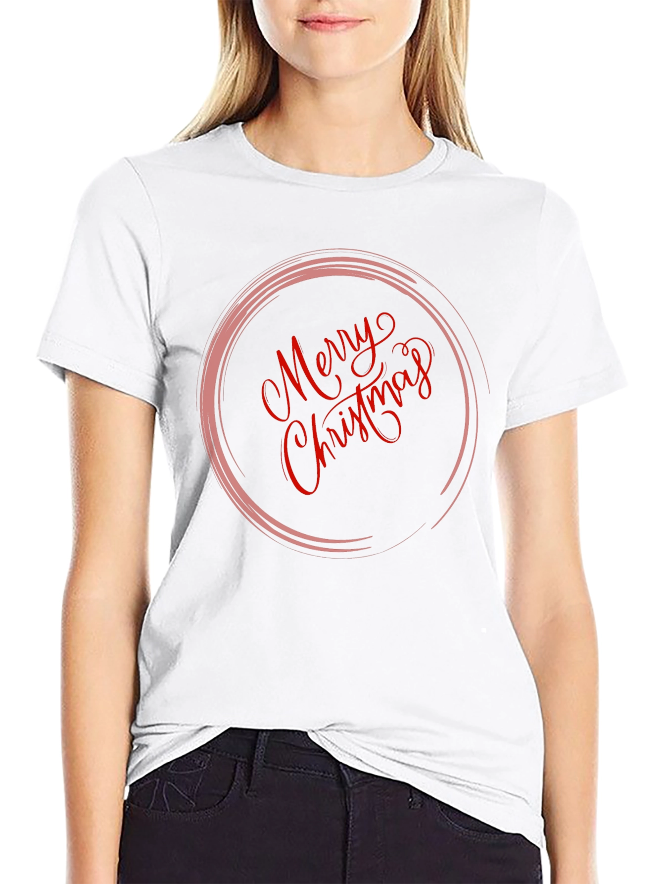 Merry Christmas Graphic T-Shirt - Holiday Apparel