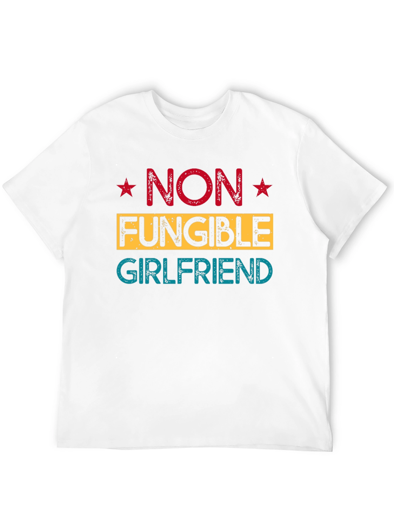 Non Fungible Girlfriend Tee - Unique NFT Design