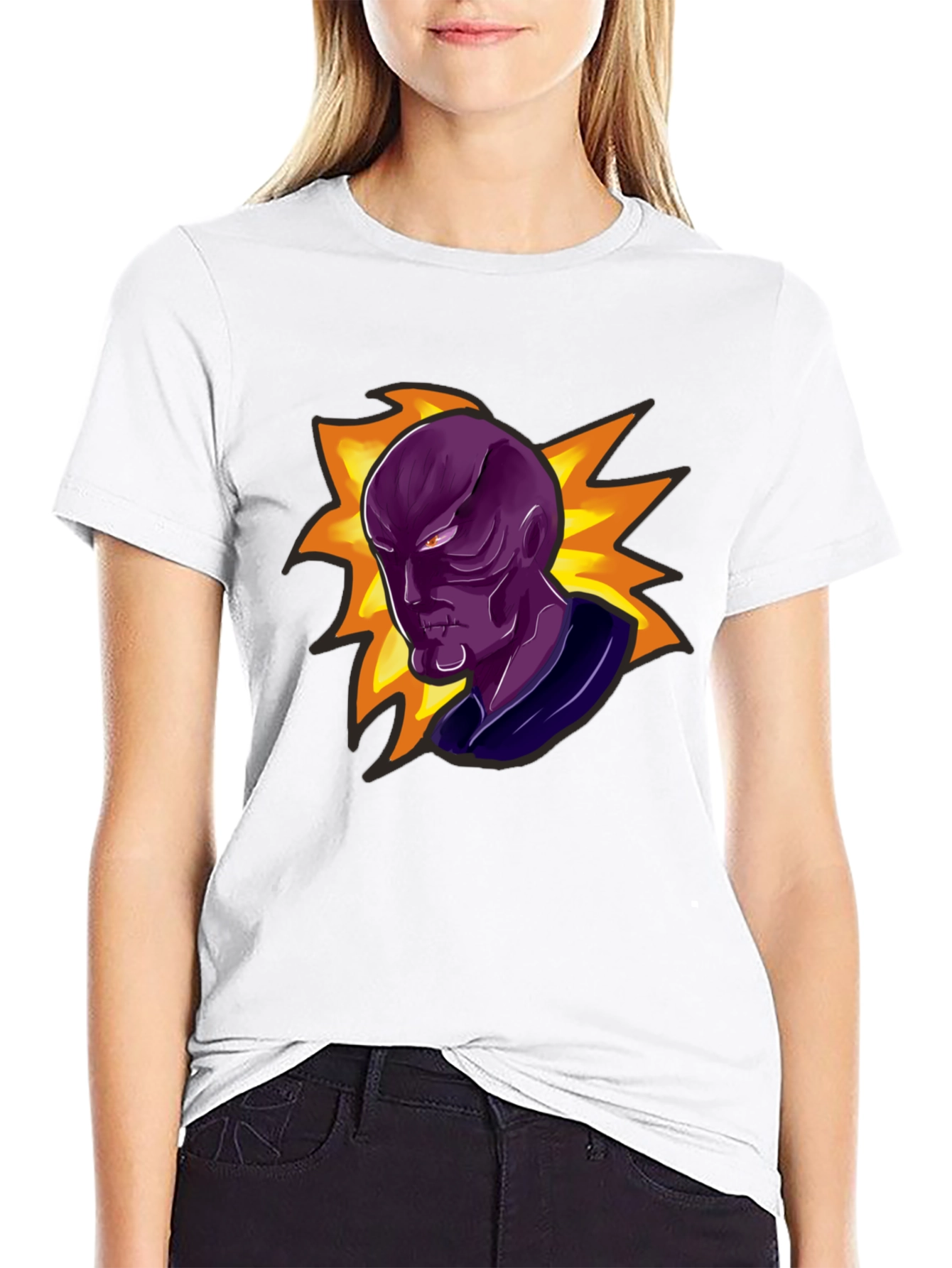 Mystic Purple Alien Graphic Tee
