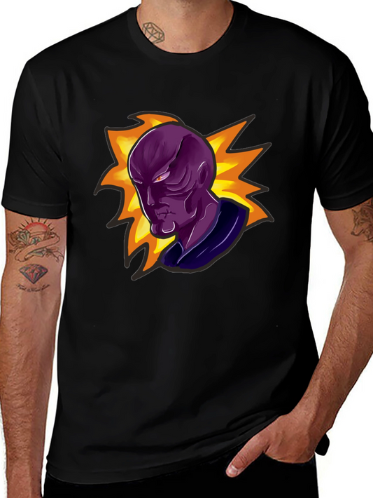 Mystic Purple Alien Graphic Tee