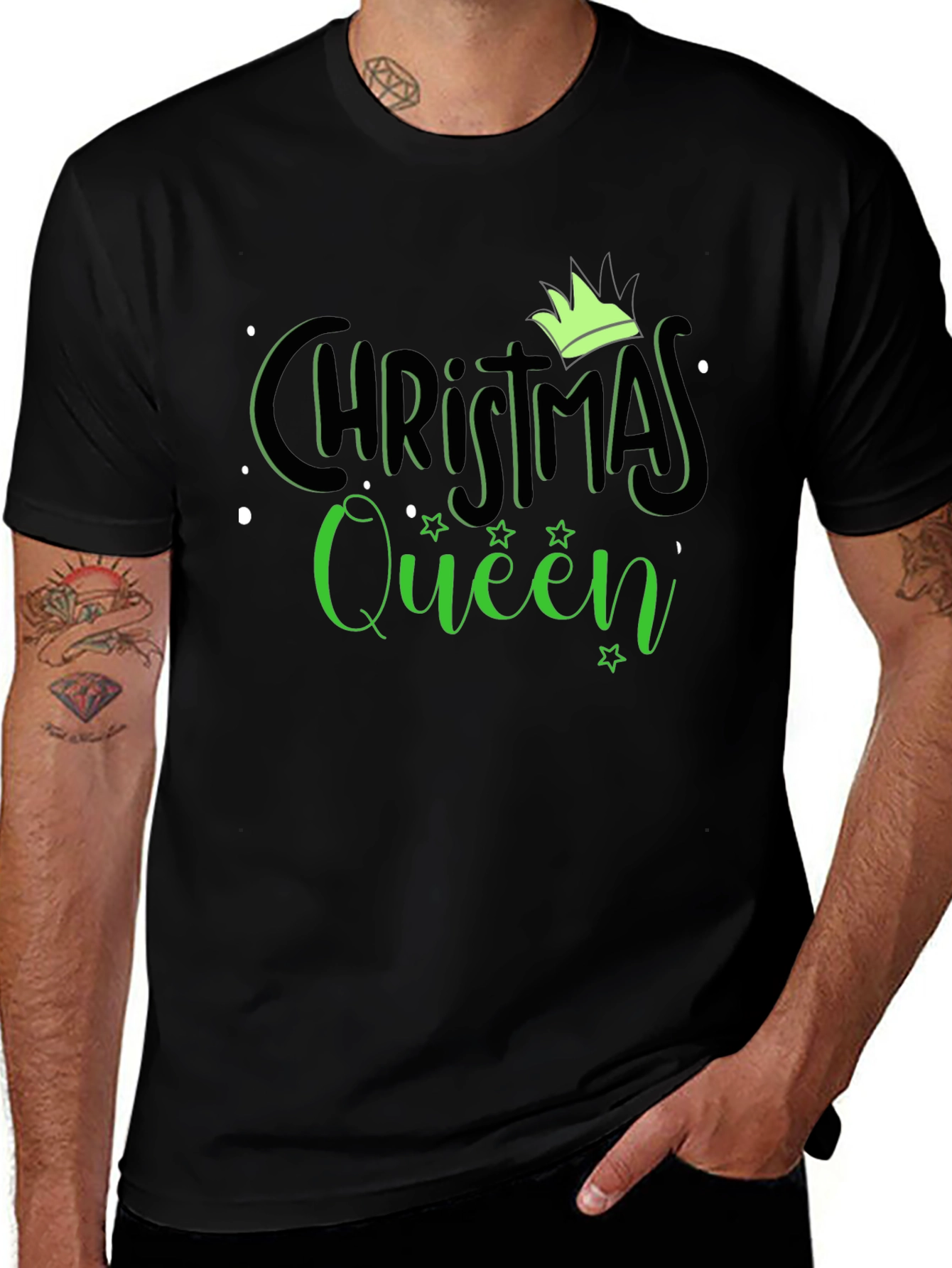 Christmas Queen T-Shirt - Festive Holiday Apparel