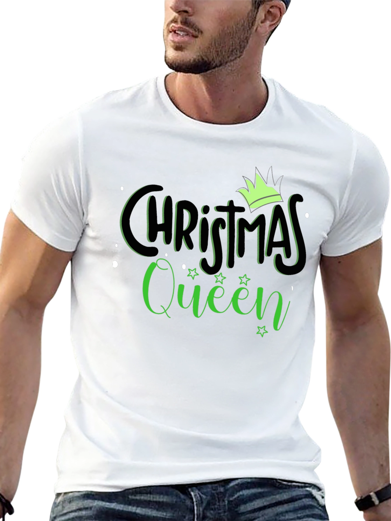 Christmas Queen T-Shirt - Festive Holiday Apparel
