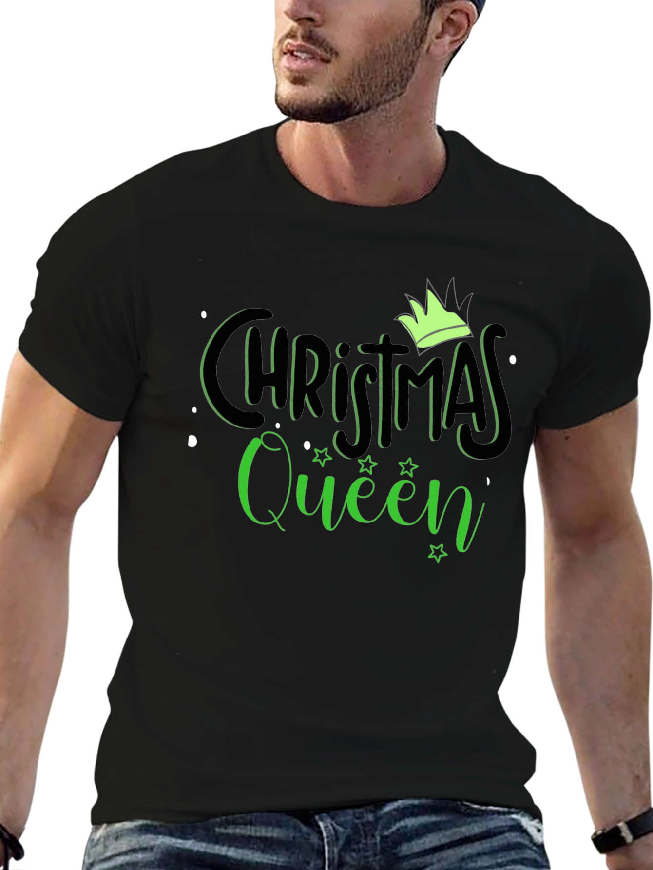 Christmas Queen T-Shirt - Festive Holiday Apparel