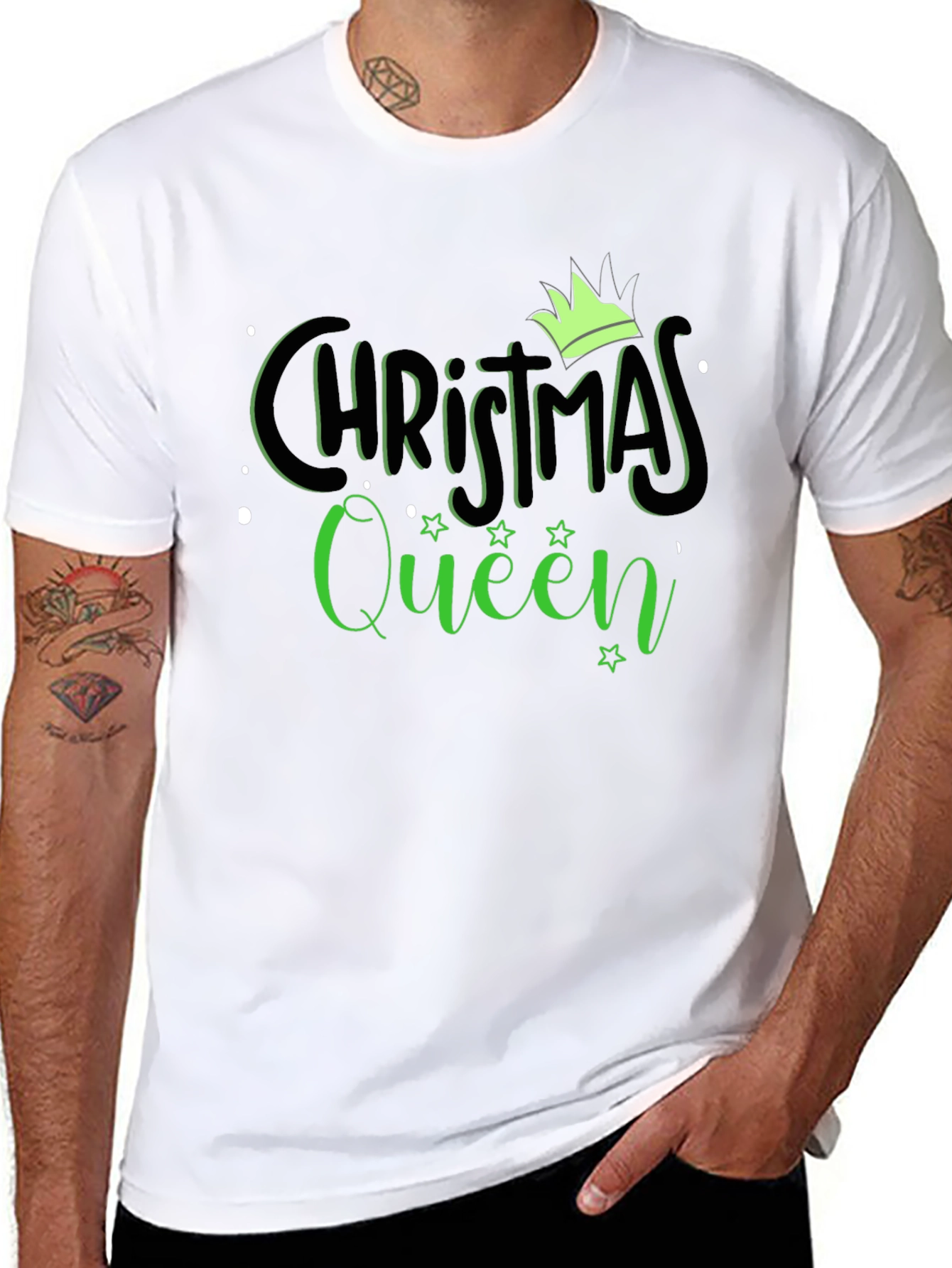 Christmas Queen T-Shirt - Festive Holiday Apparel
