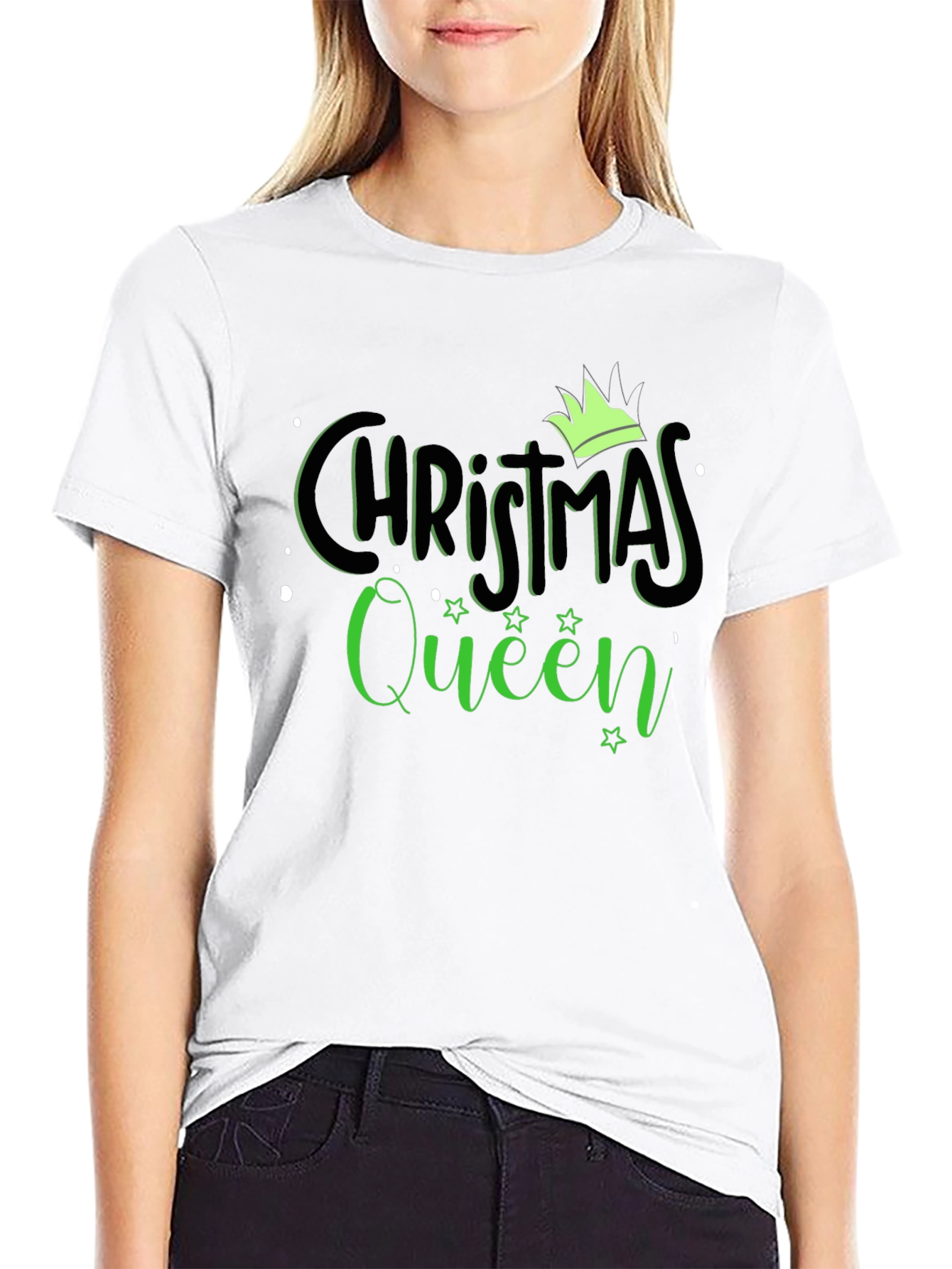 Christmas Queen T-Shirt - Festive Holiday Apparel