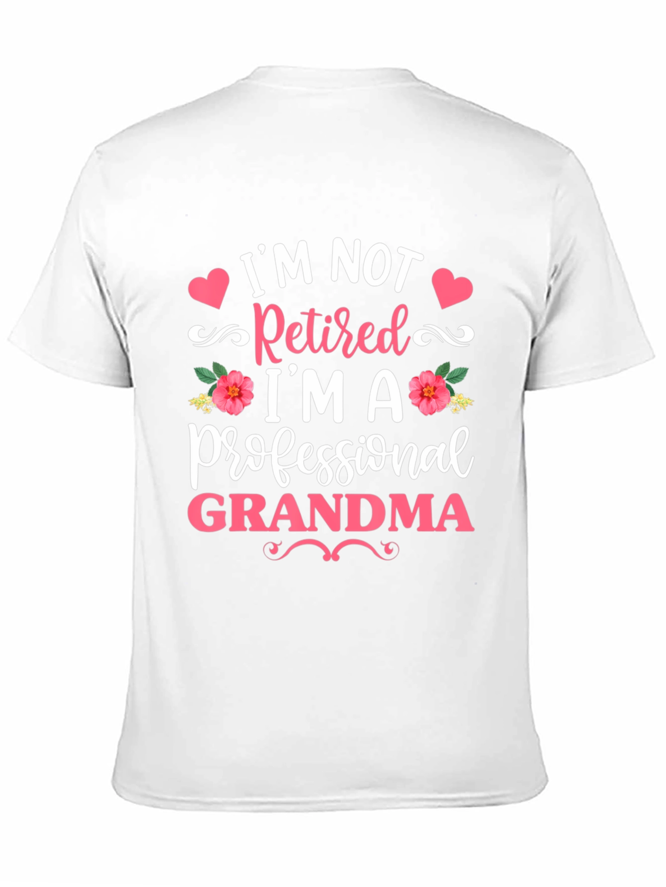 Professional Grandma Black T-Shirt