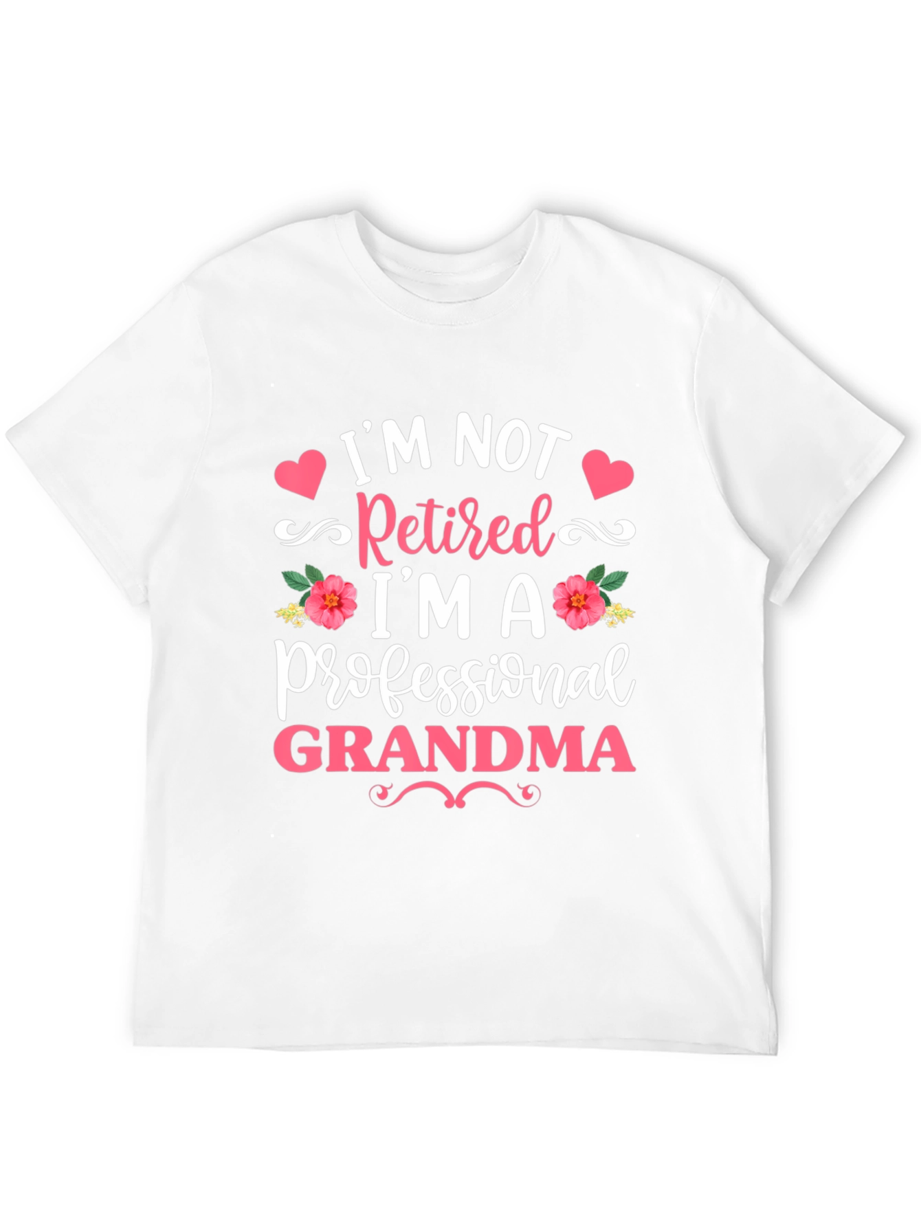 Professional Grandma Black T-Shirt