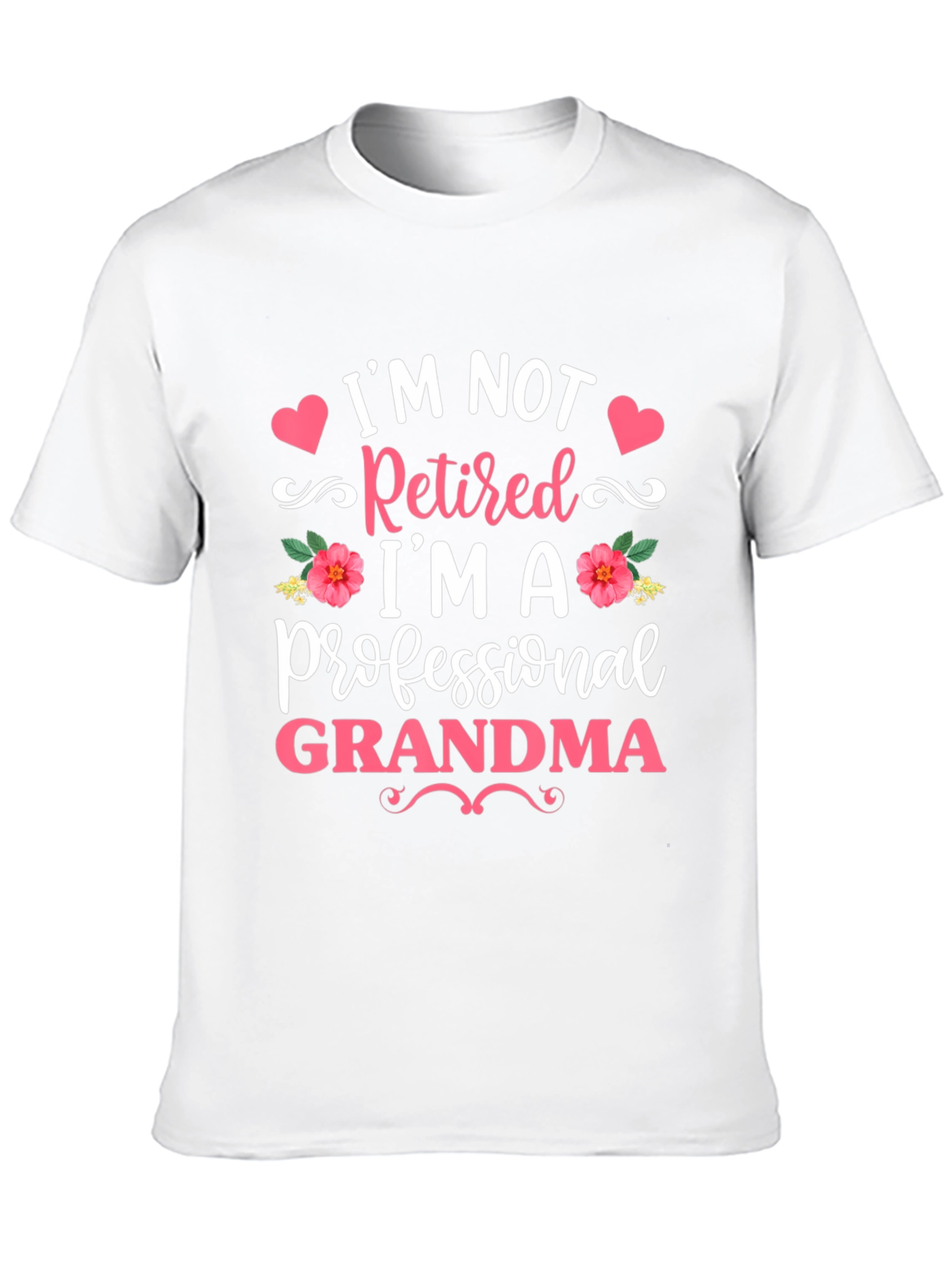 Professional Grandma Black T-Shirt