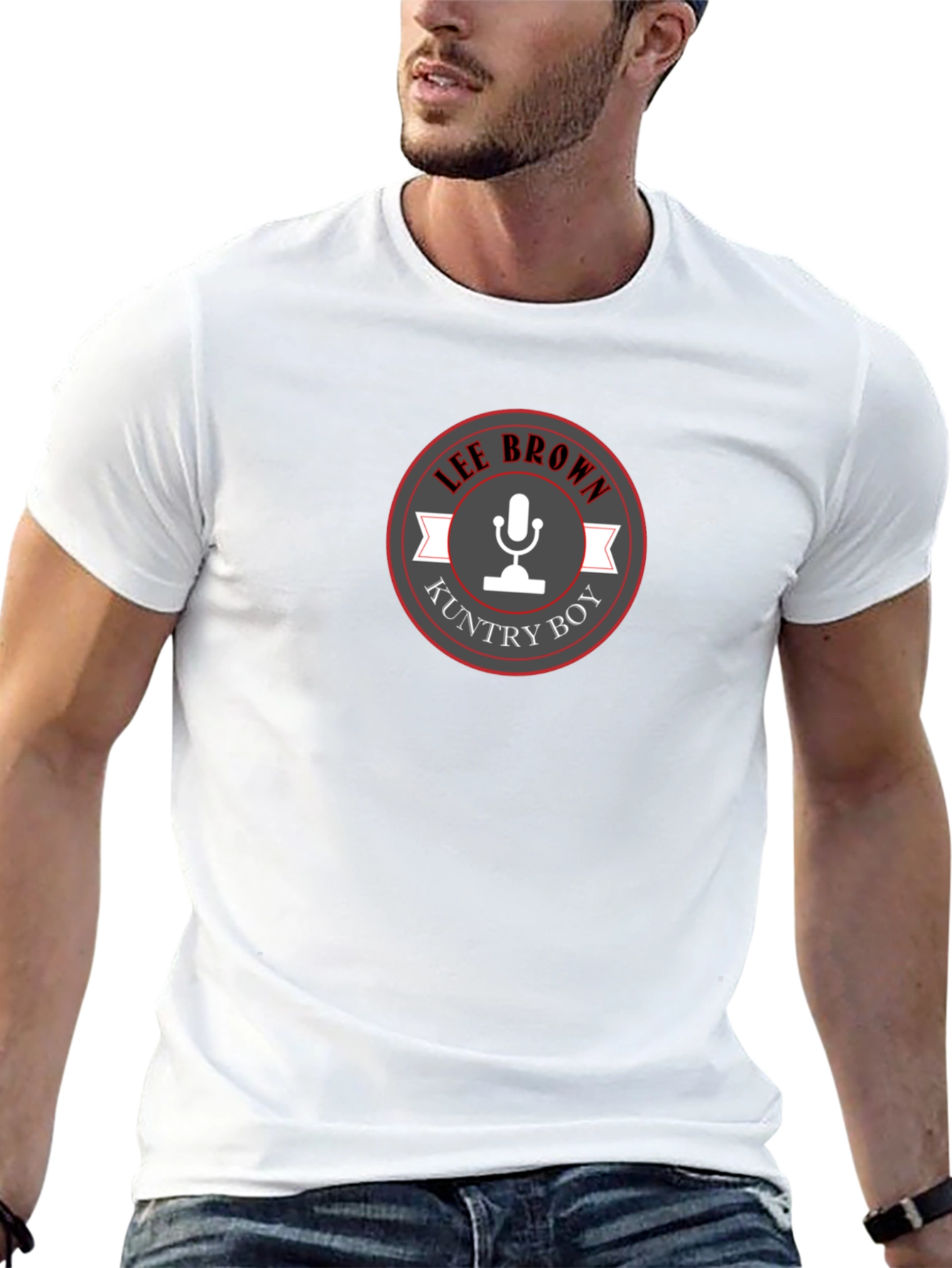 Lee Brown Kuntry Boy Black T-Shirt
