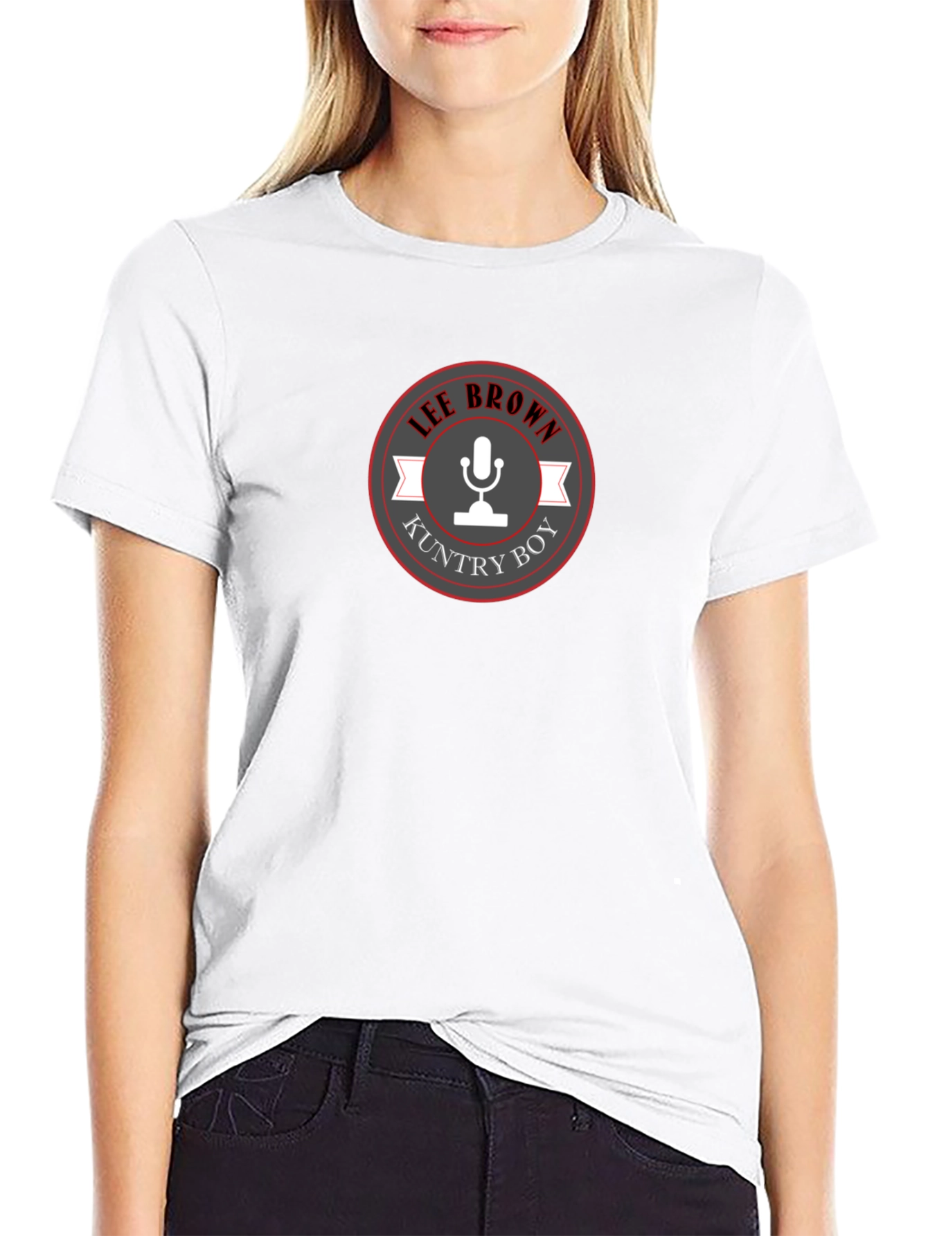 Lee Brown Kuntry Boy Black T-Shirt