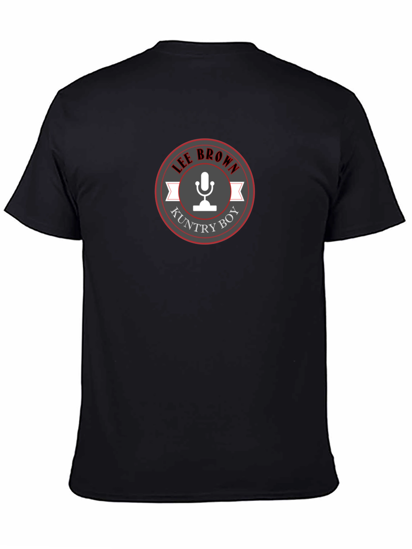 Lee Brown Kuntry Boy Black T-Shirt
