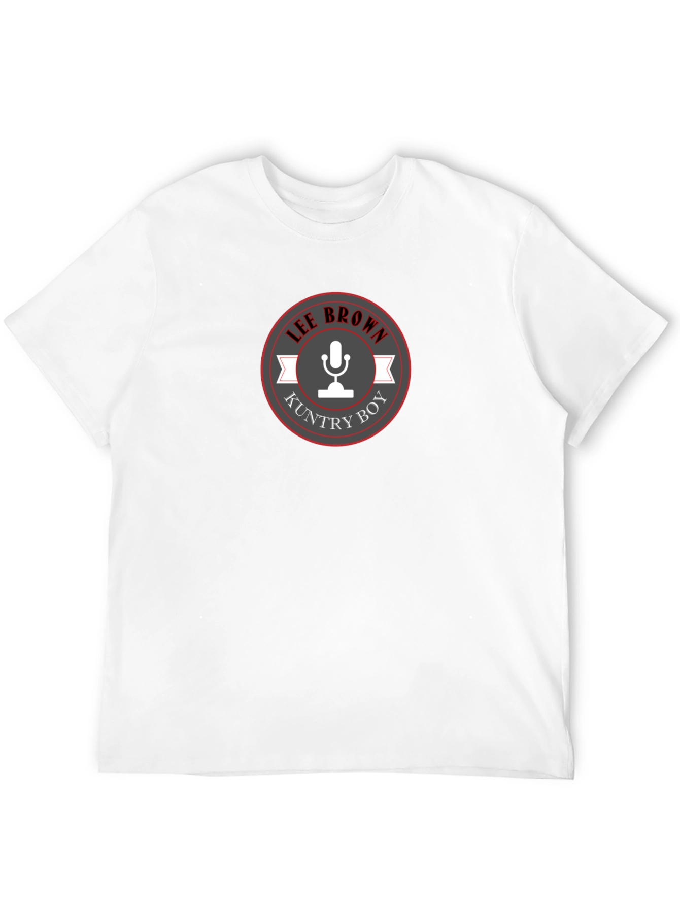Lee Brown Kuntry Boy Black T-Shirt