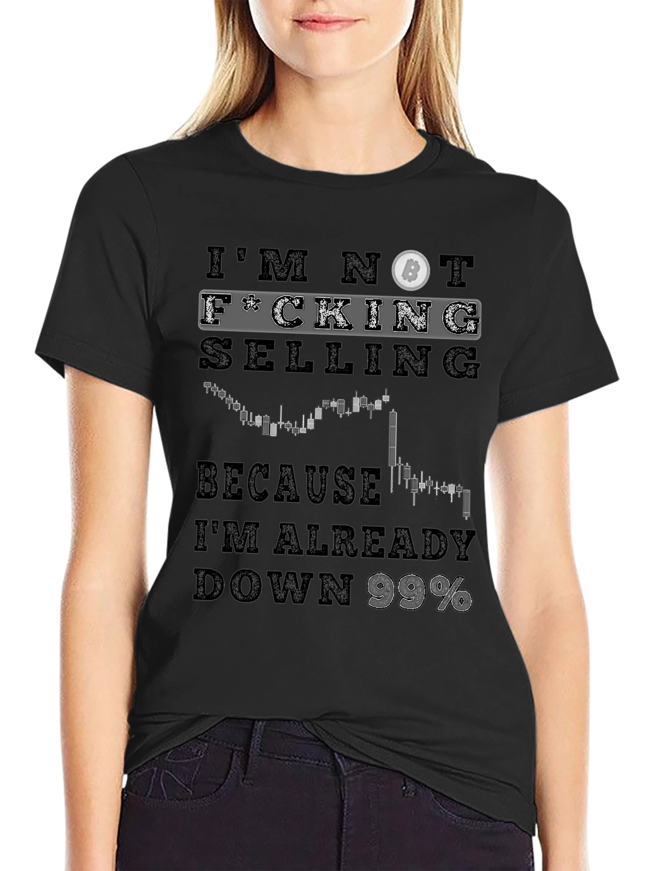 Im Not Selling Bitcoin Graphic Tee