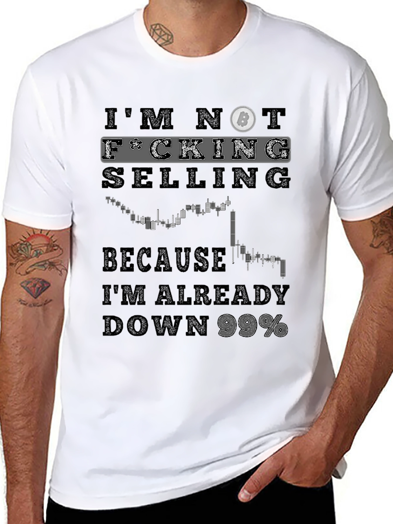 Im Not Selling Bitcoin Graphic Tee